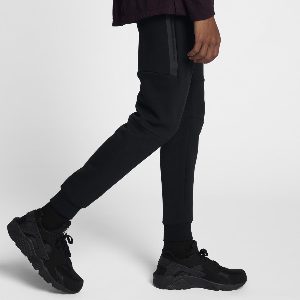 Nike Sportswear Tech Fleece Trousers in Black for Men - Lyst