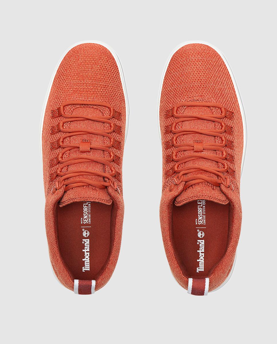 timberland red laces