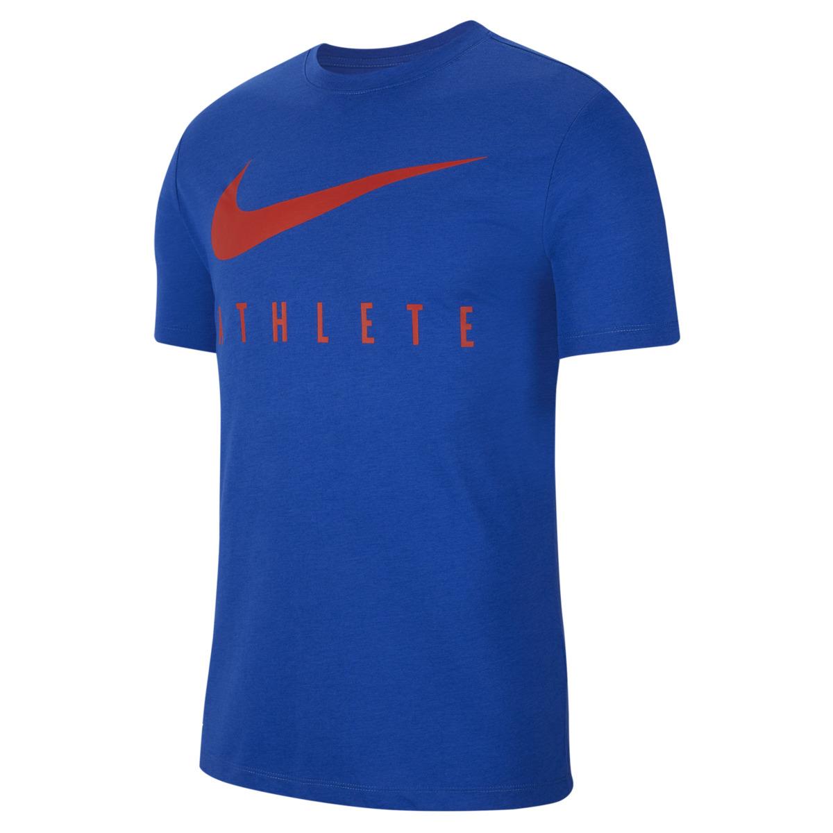 Nike Synthetic Dri-fit T-shirt in Blue for Men - Lyst