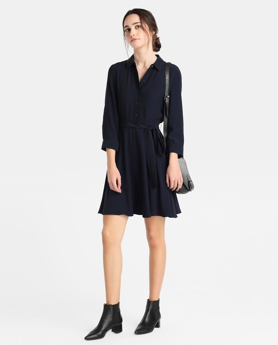 tommy hilfiger navy blue dress
