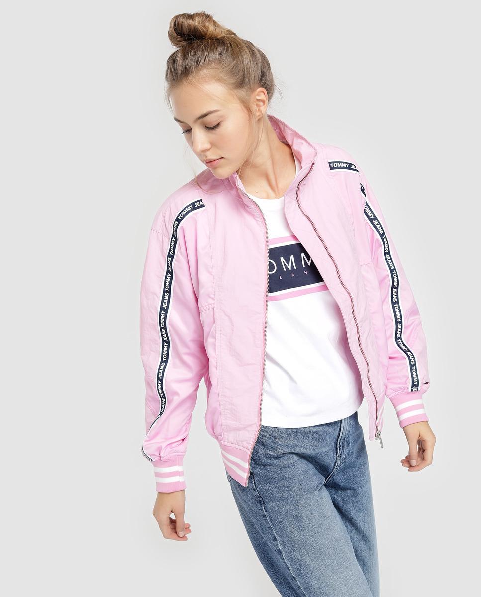 tommy hilfiger pink bomber jacket