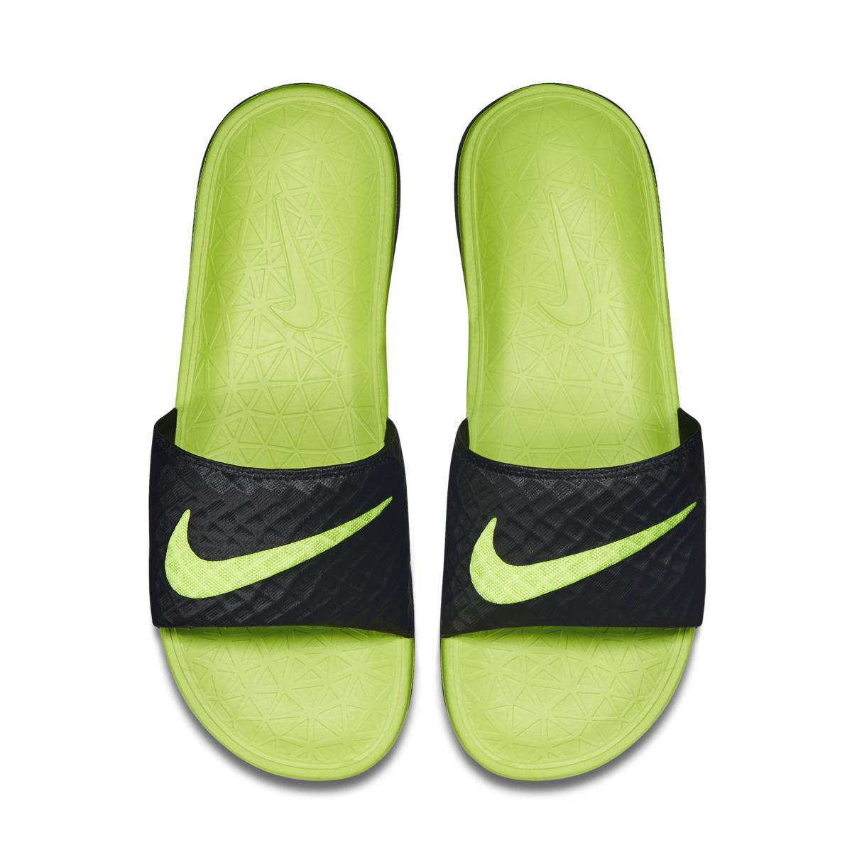 nike sandals green