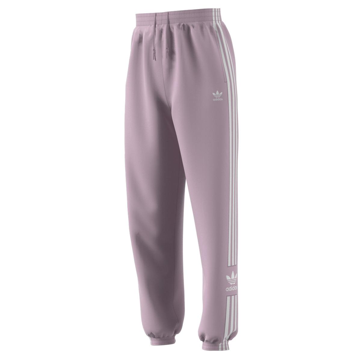 lilac track pants