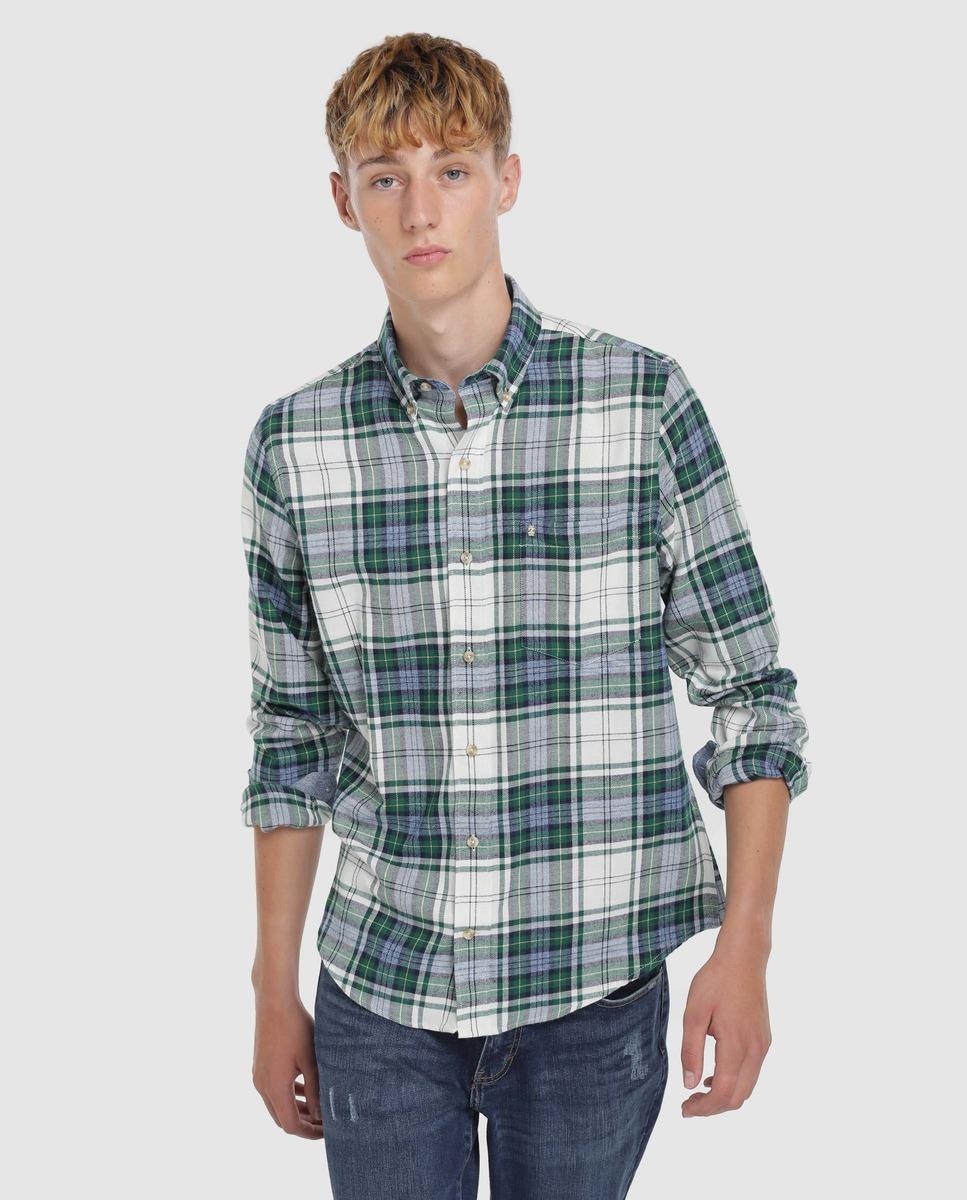 olive green button up shirt