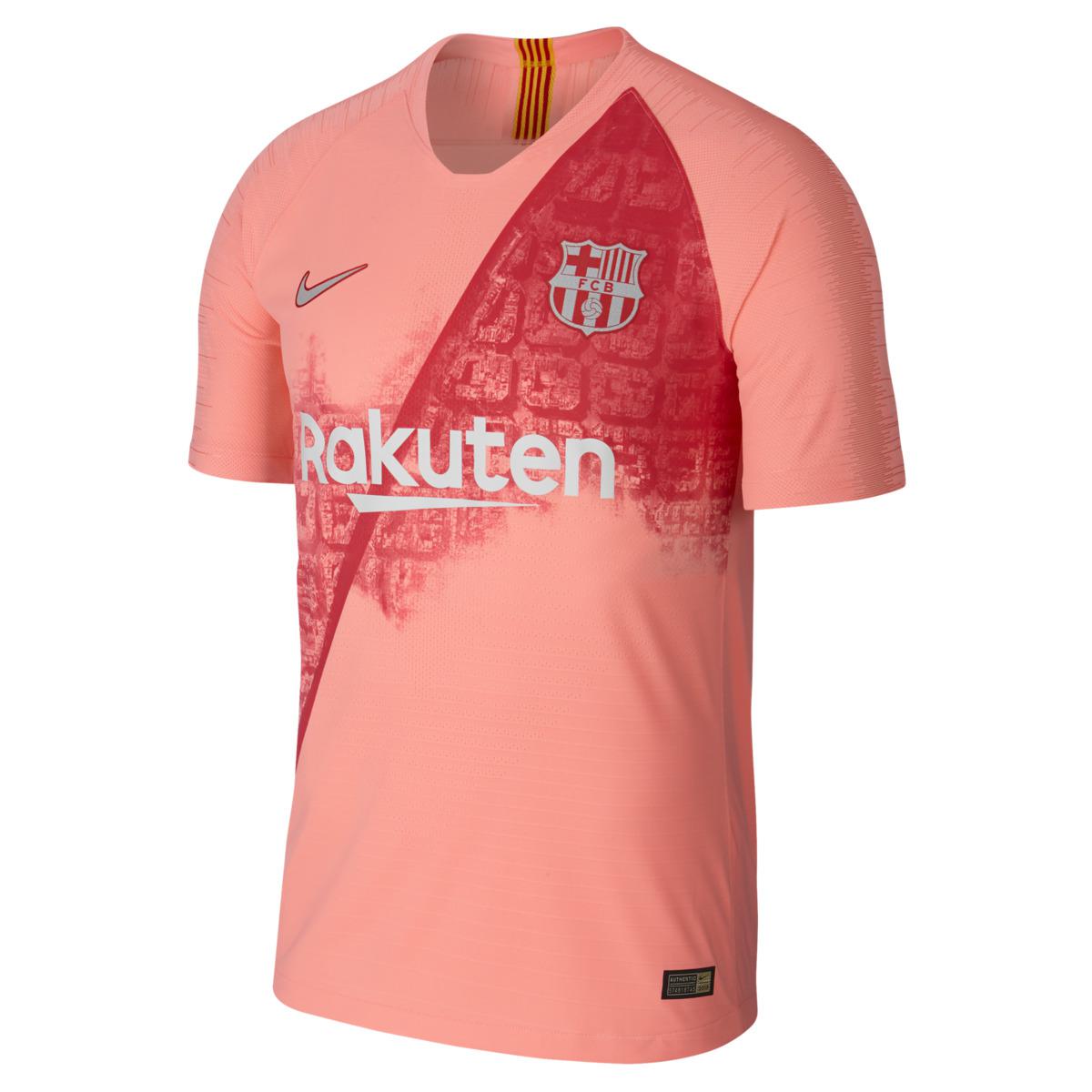 Nike Fc Barcelona 2018-2019 Vapor Match Third Kit Shirt in Pink for Men ...