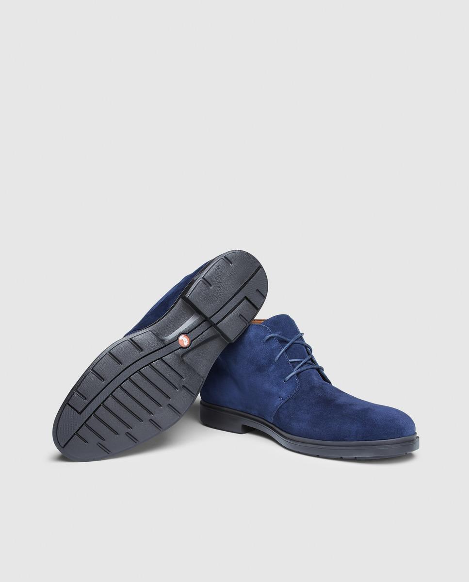 navy blue ankle shoes