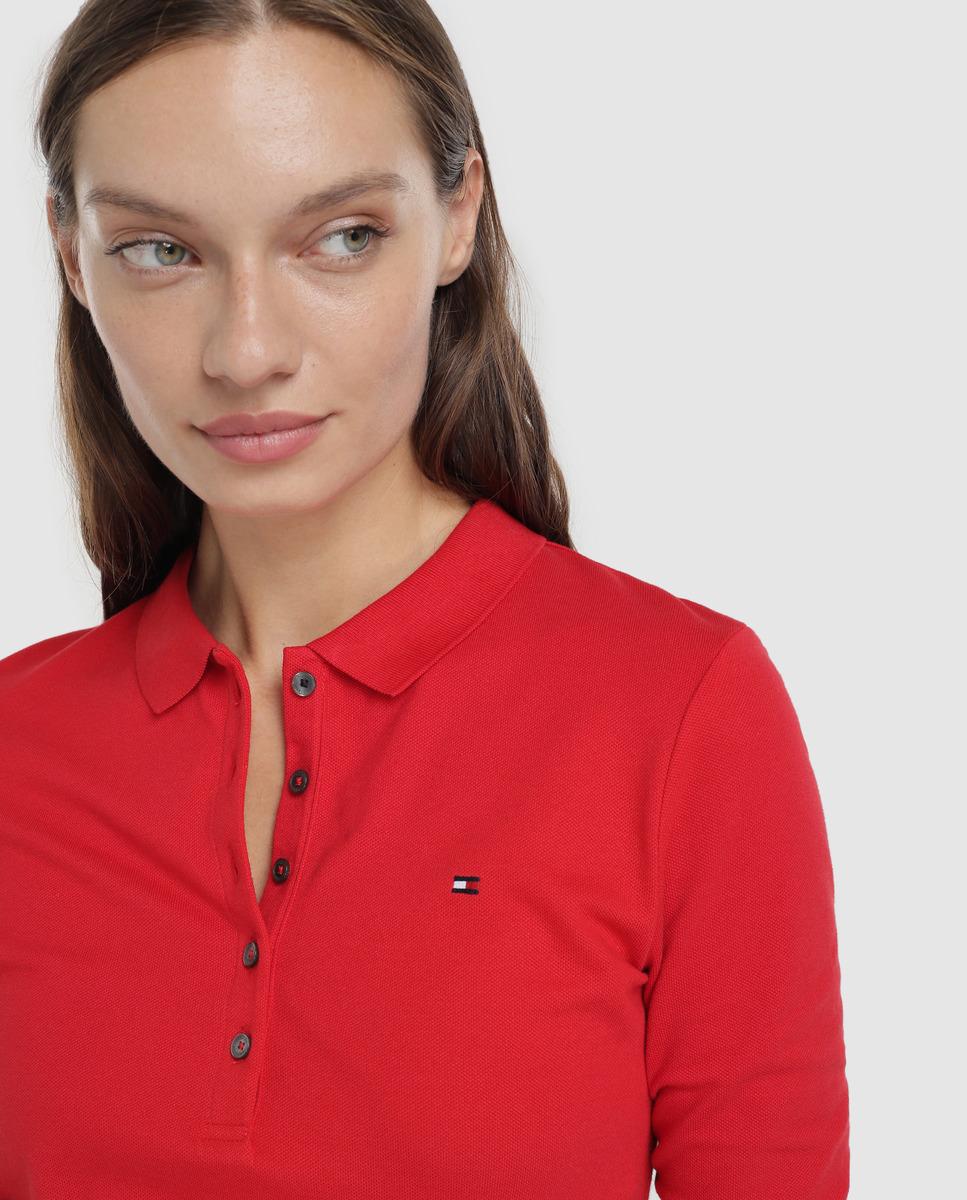 tommy hilfiger long sleeve polo womens