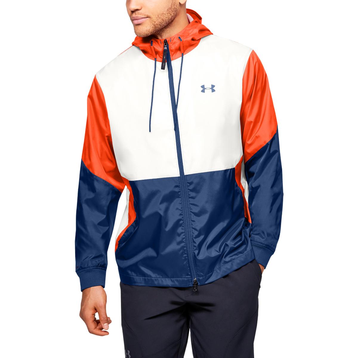 Under Armour Synthetic Legacy Windbreaker Jacket in White for Men Lyst