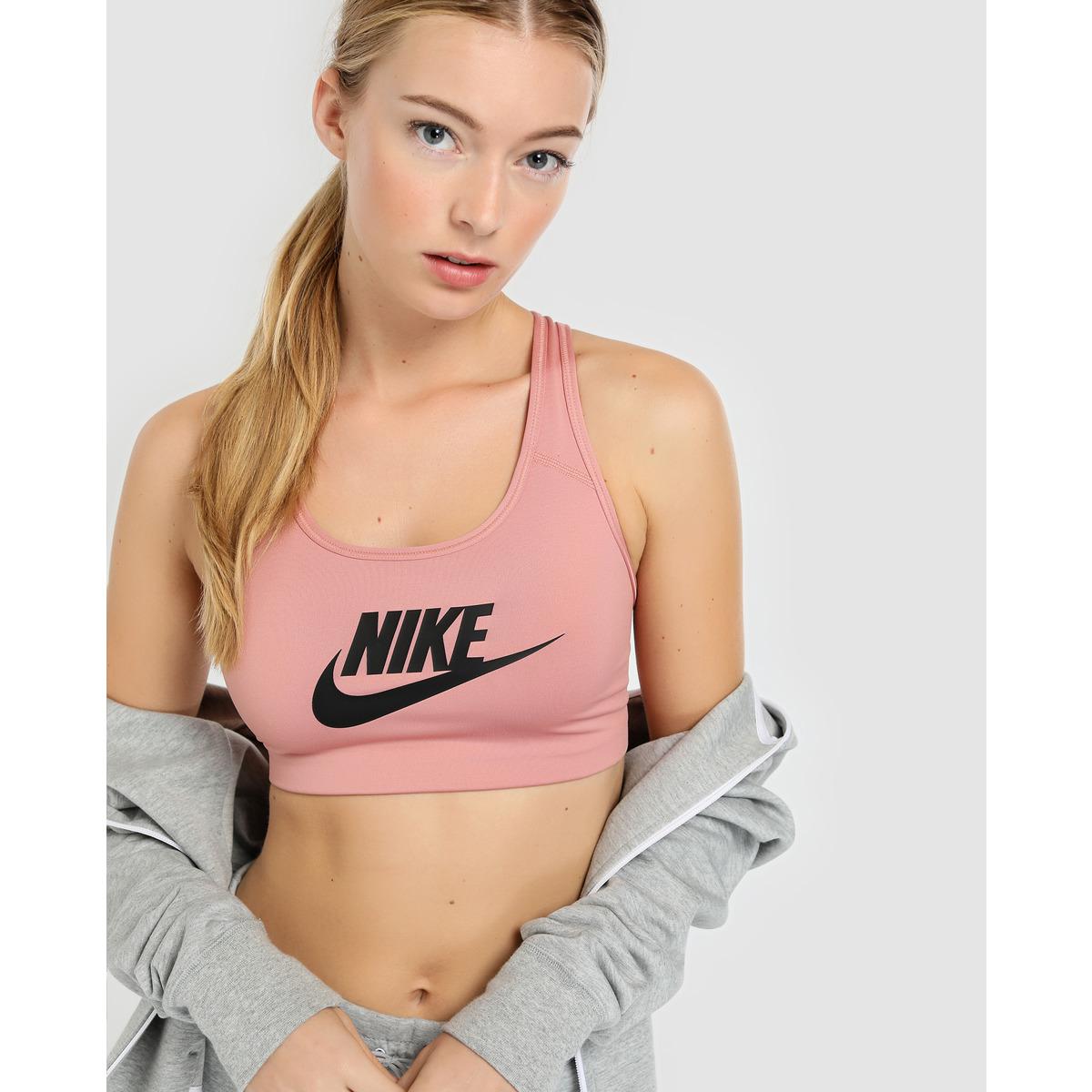 nike swoosh futura sports bra