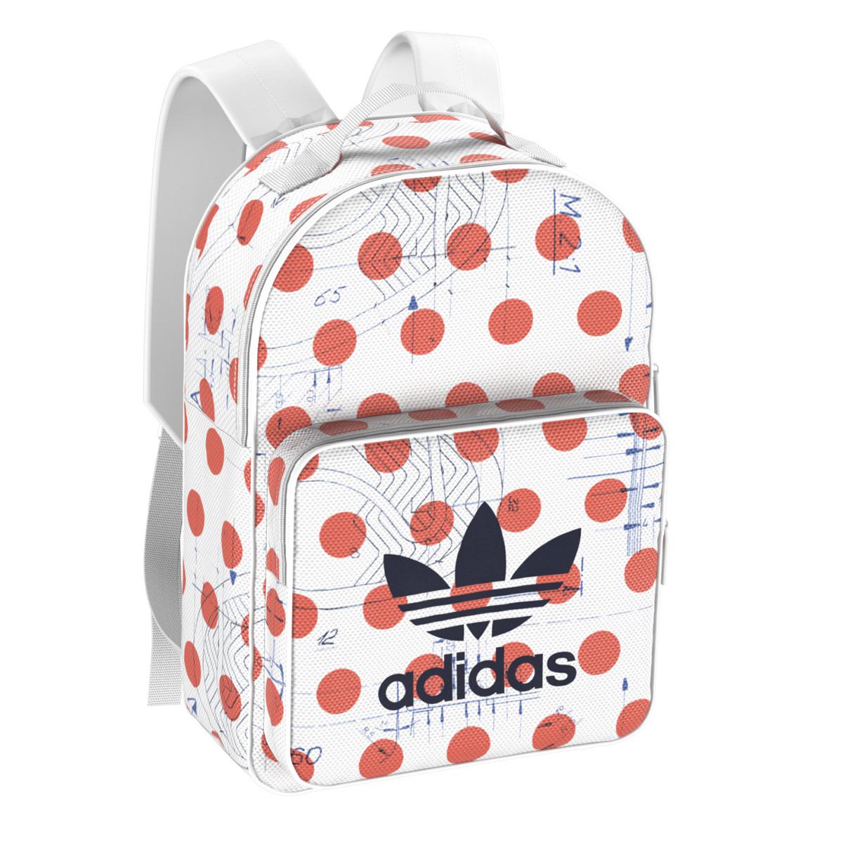 adidas polka dot backpack