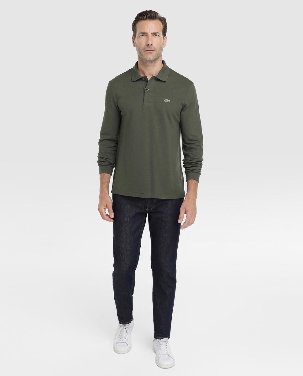 lacoste polo shirt khaki