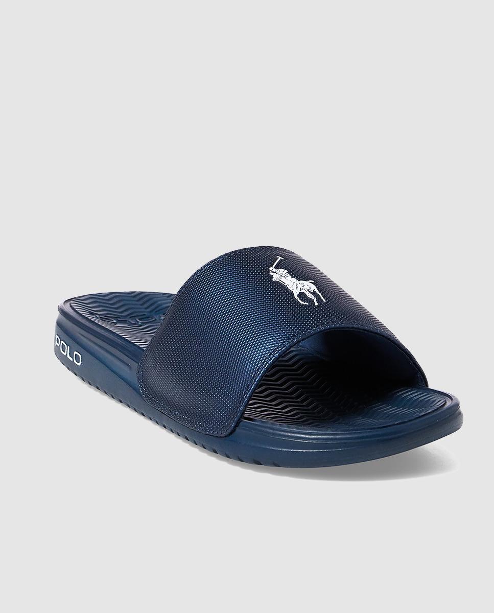 ralph lauren navy blue flip flops
