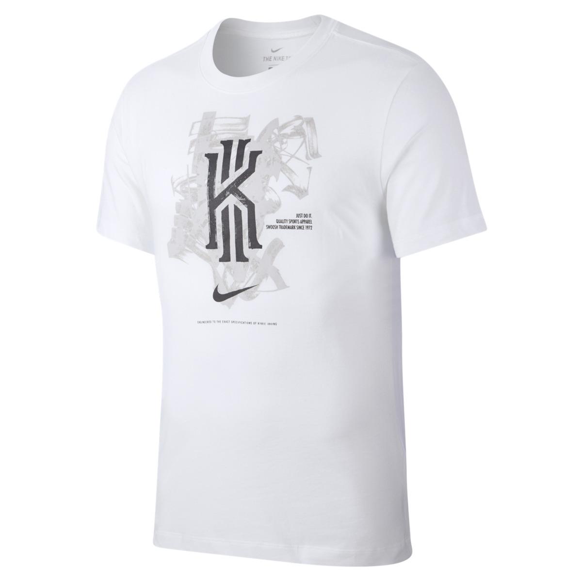 Nike Cotton Dri-fit Kyrie T-shirt in White for Men - Lyst