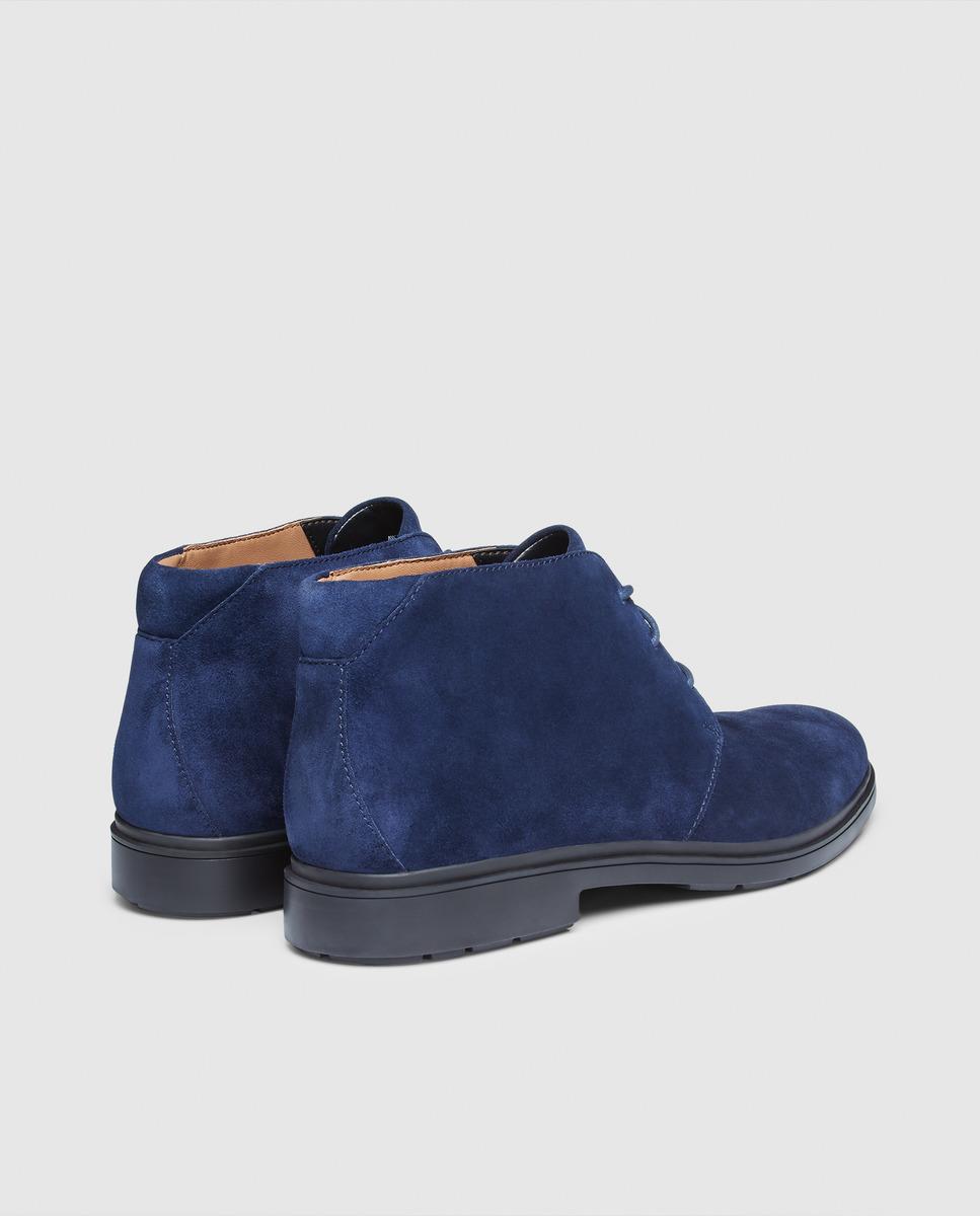 clarks navy ankle boots