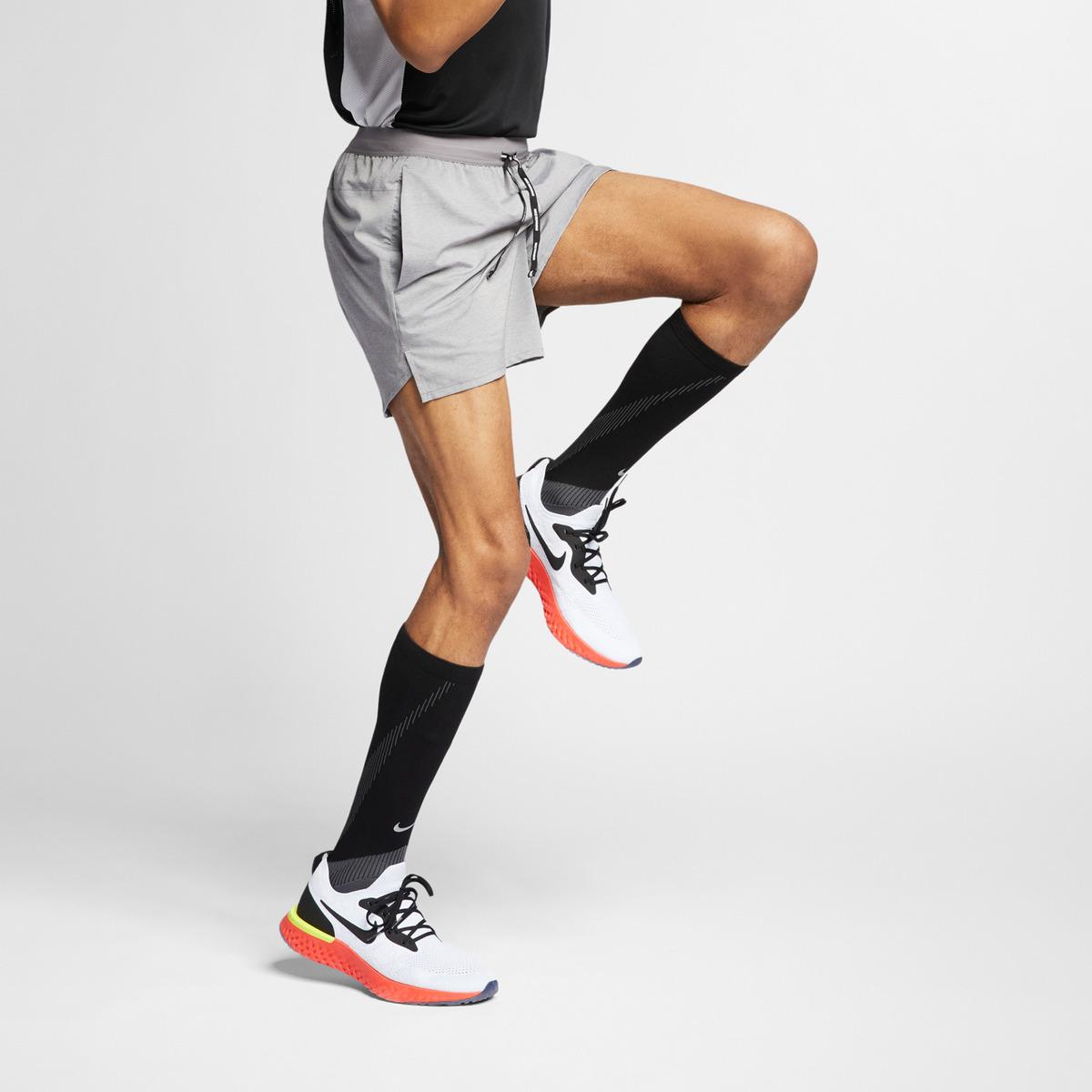 nike flex stride iron grey