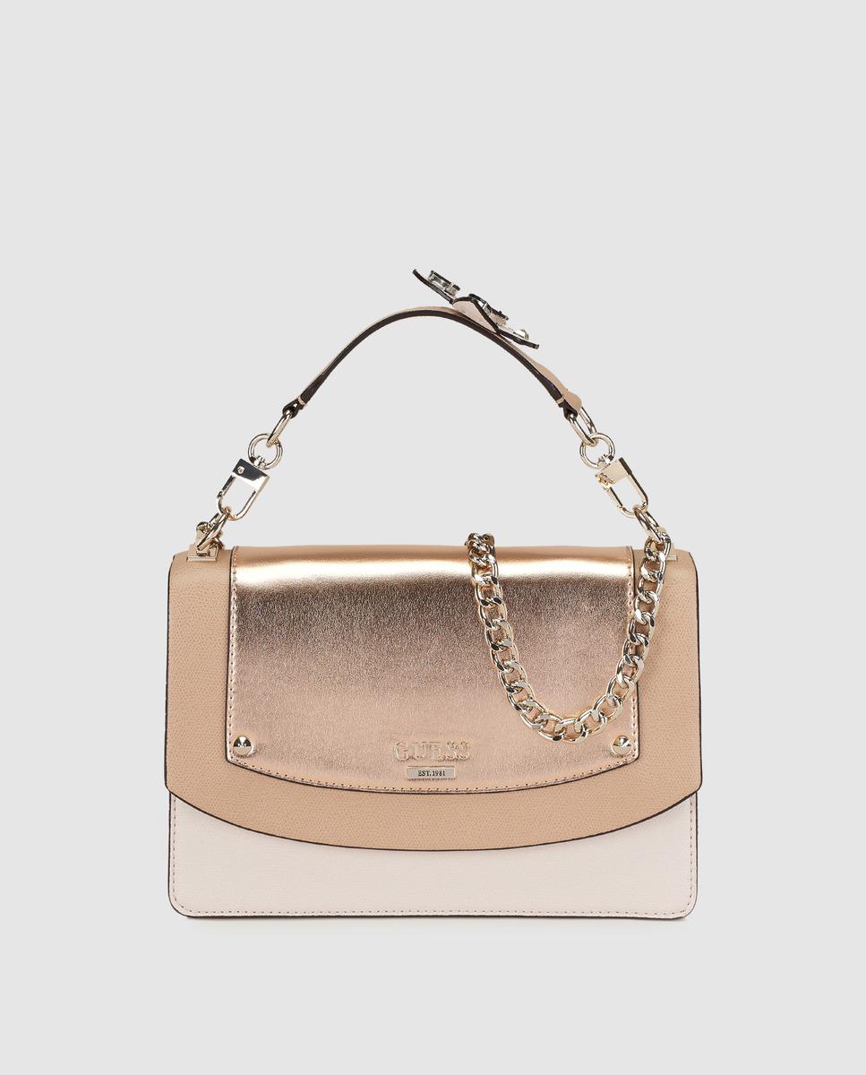 guess rose gold bag