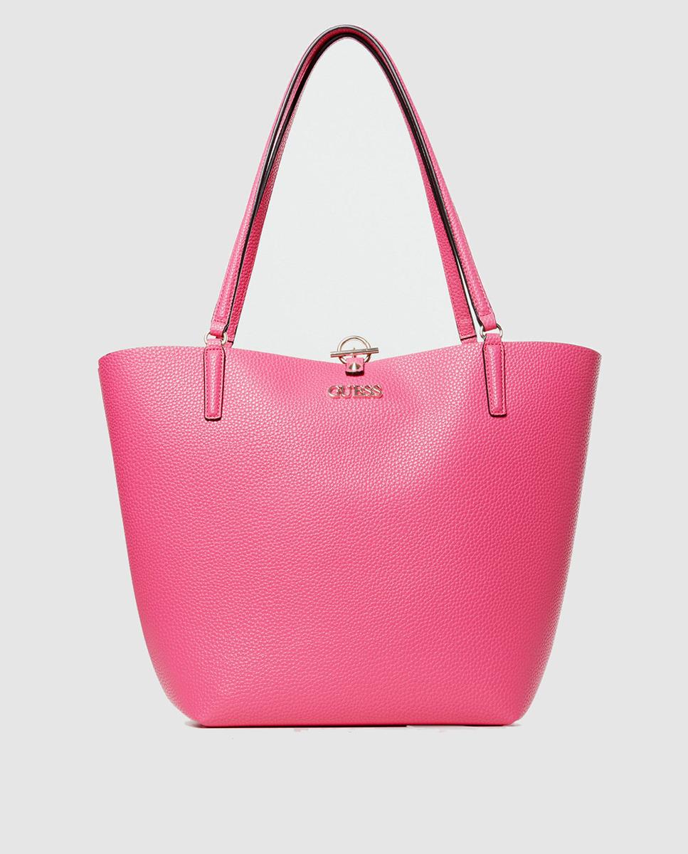 Guess Alby Pink And Orange Reversible Tote Bag Save 44 Lyst