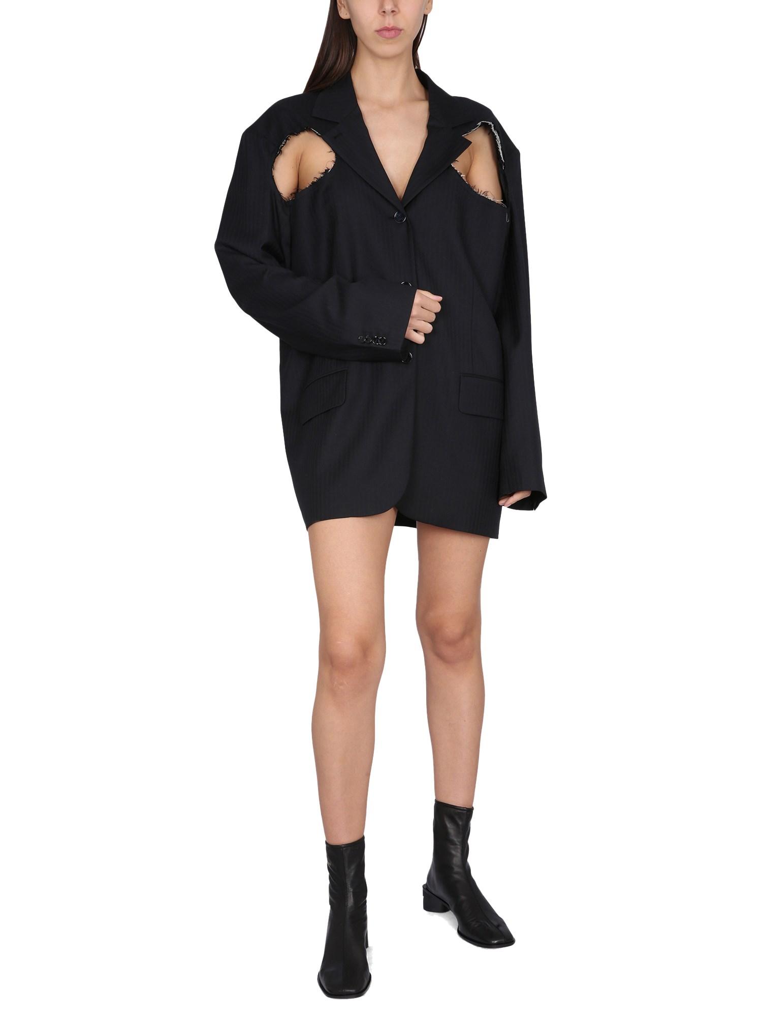 Acne Studios Deconstructed Jacket in Black Lyst
