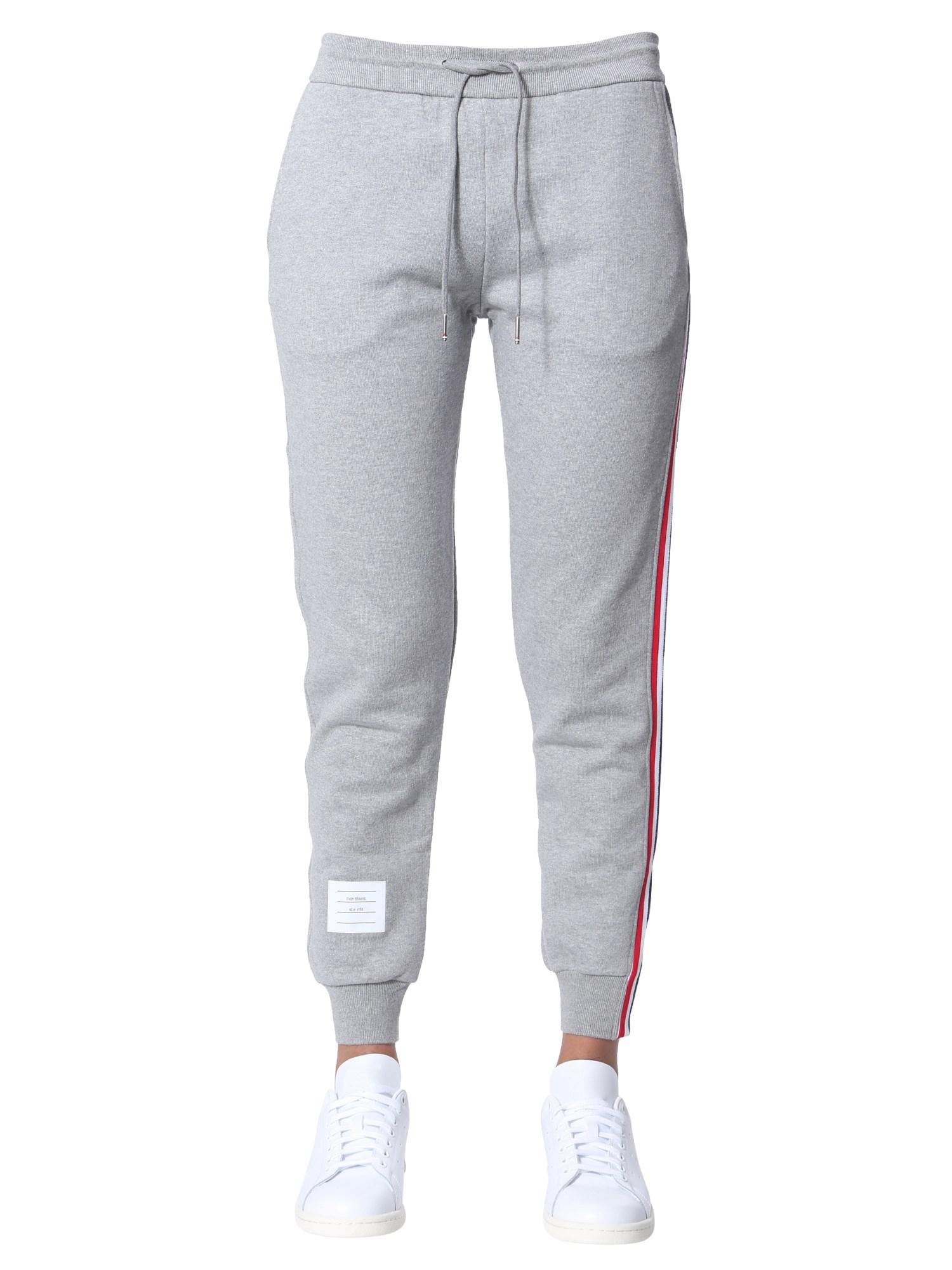 Thom Browne jogging Pants in Grey (Gray) - Lyst