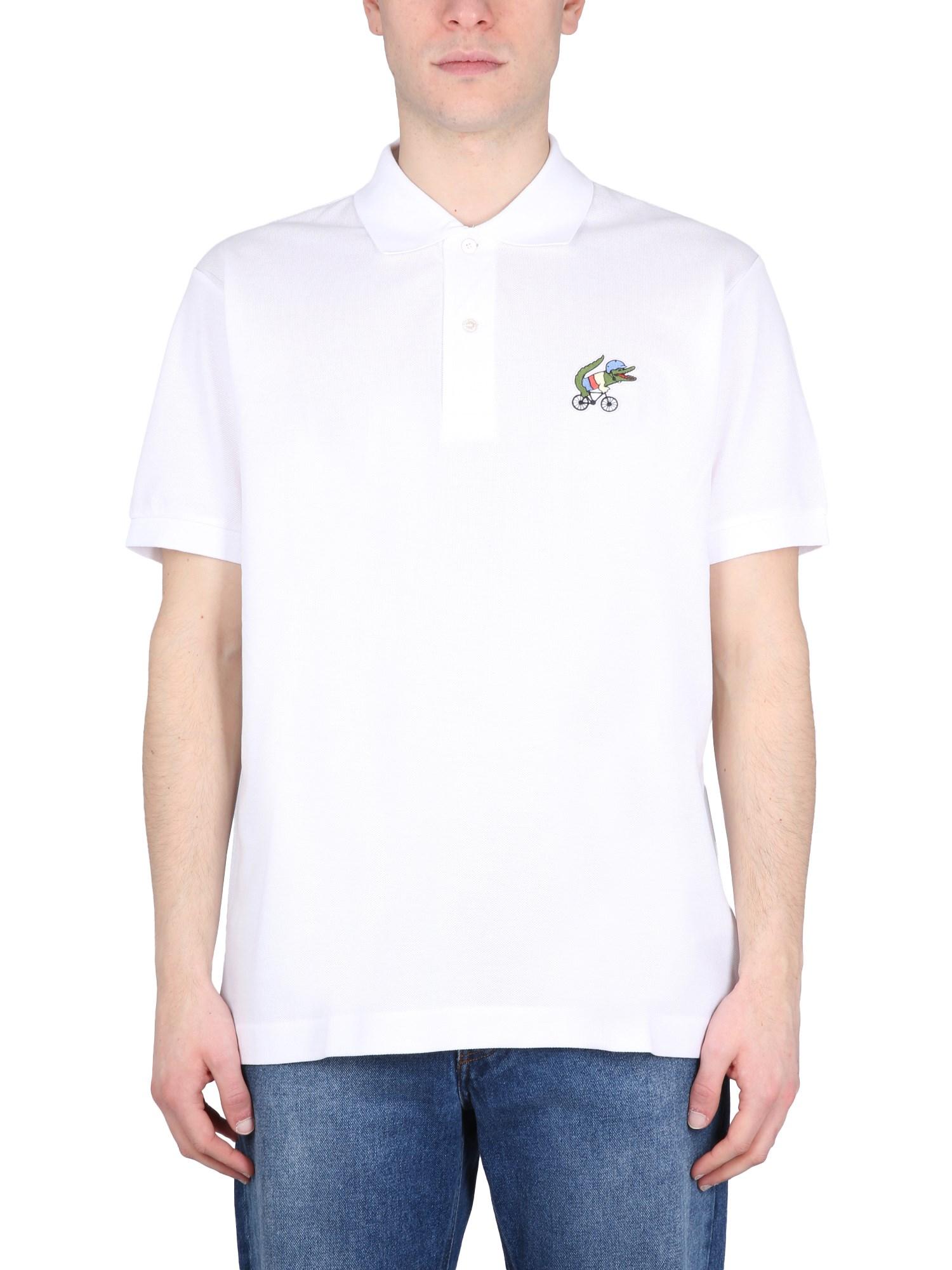 Lacoste X Sex Education Polo Shirt In White For Men Lyst 3533