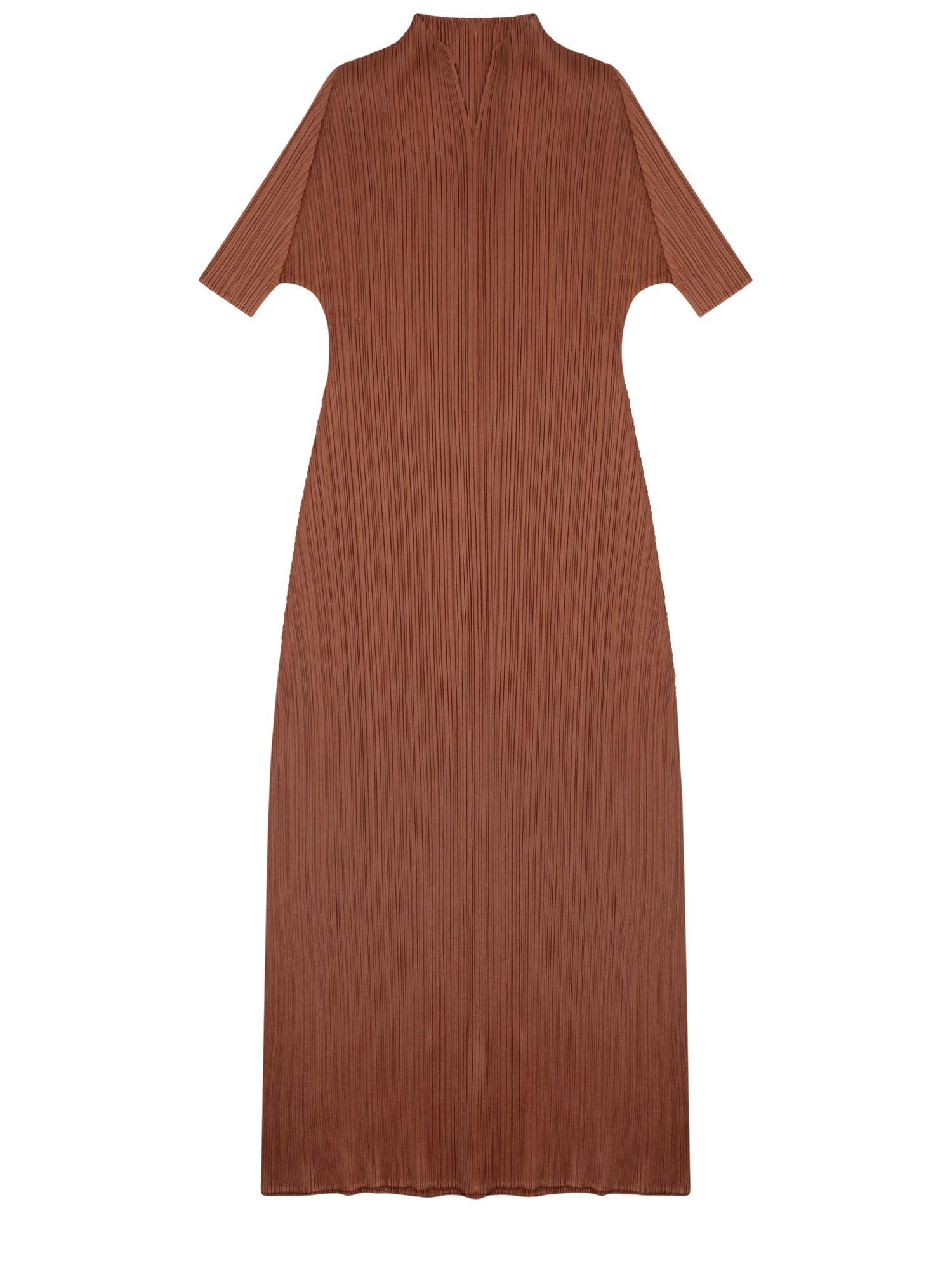 open lace back dress PLEATS PLEASE ISSEY MIYAKE-NOVEMBER midi dress-PP48JH156 15 – Dope main image 0