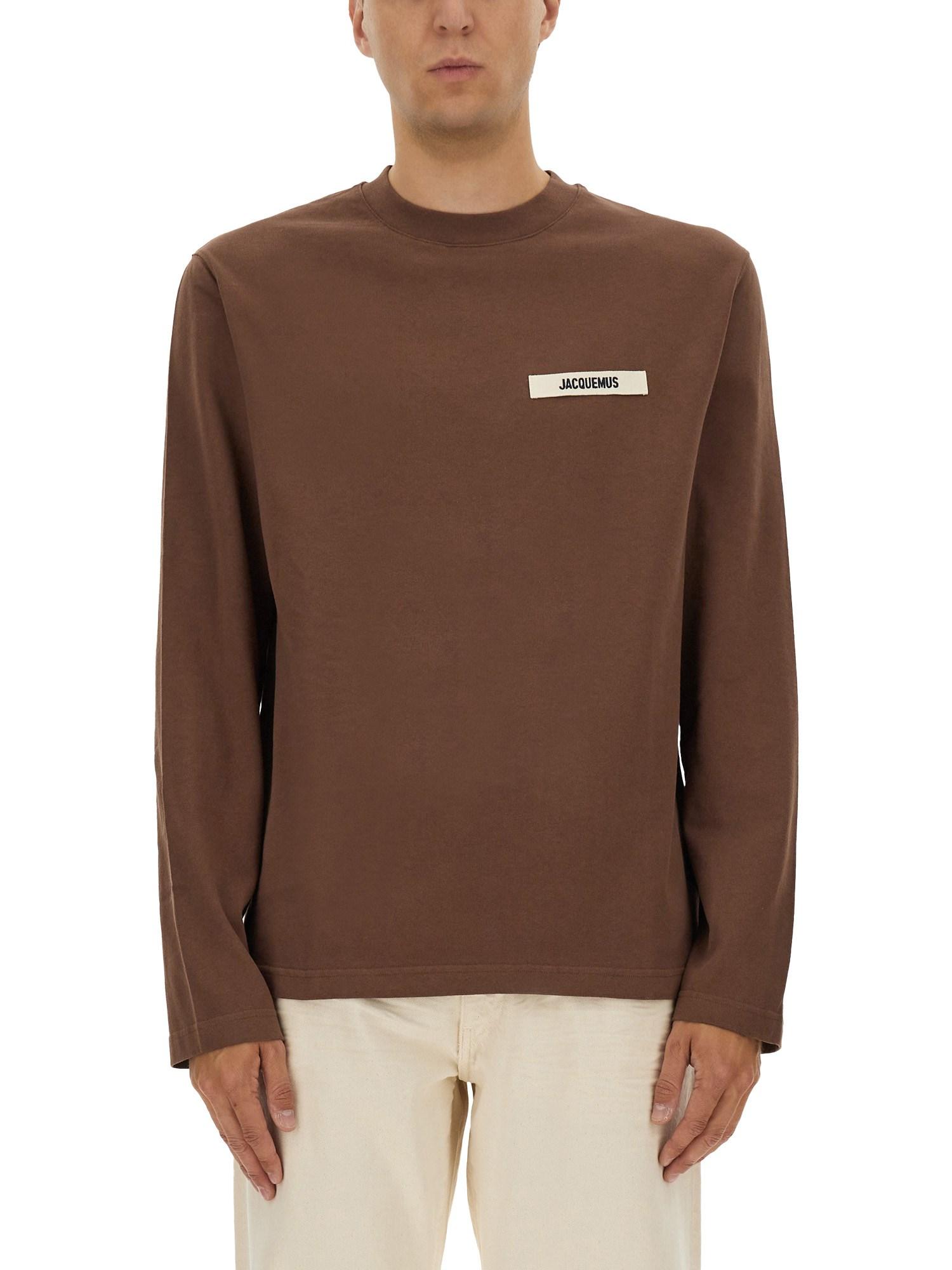 送料関税込 ◆ Jacquemus◆THE GROSGRAIN LONG-SLEEVED SHIRT The Gros Grain long-sleeve t-shirt by JACQUEMUS | Official