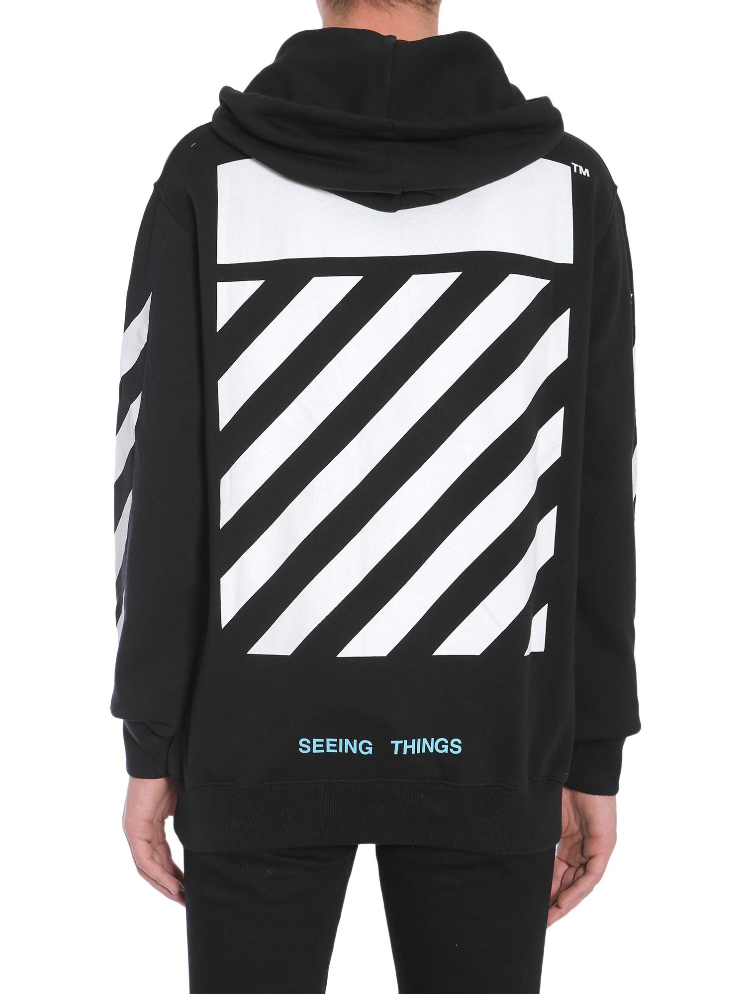 fake off white hoodie vs real