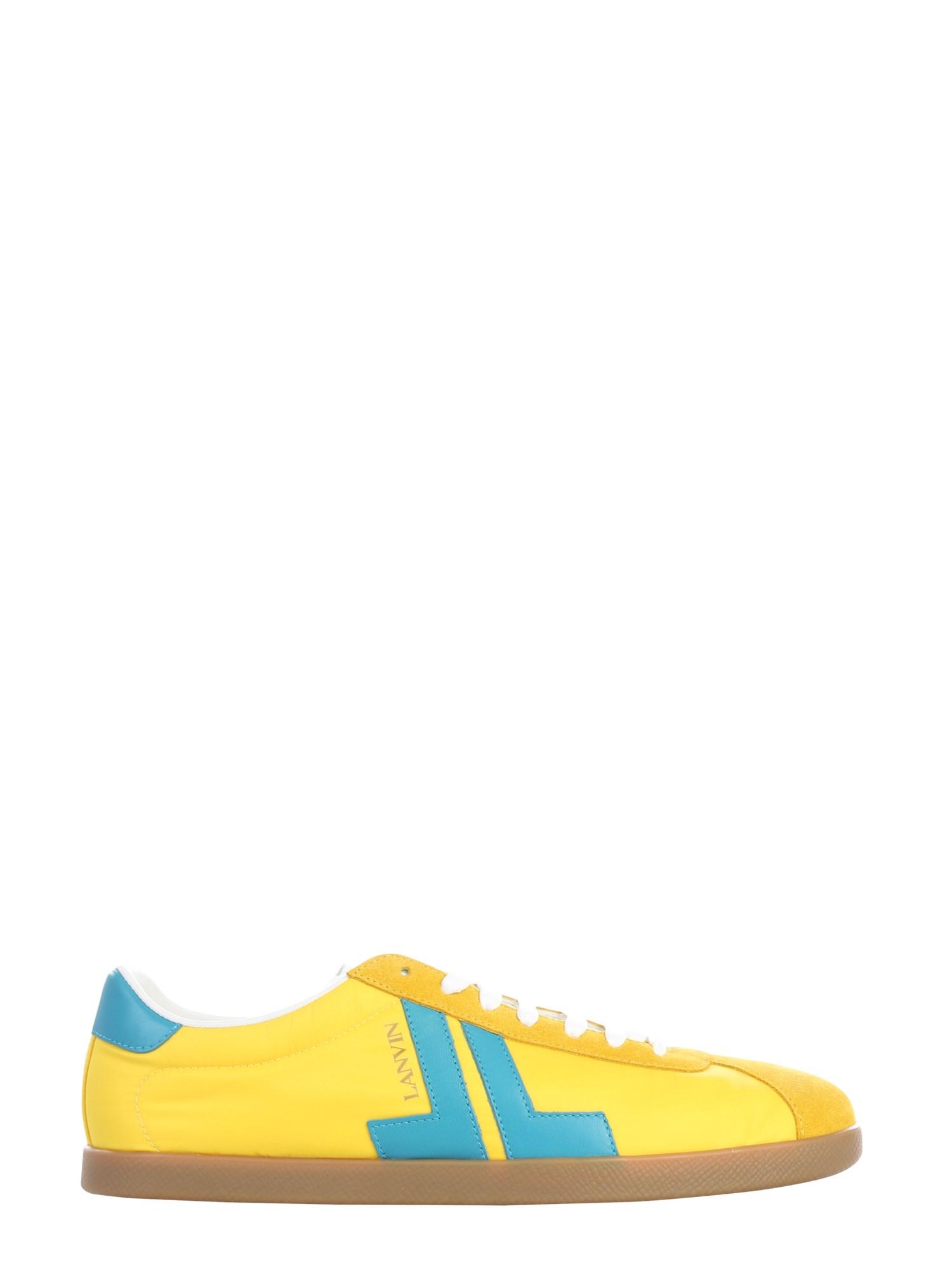 Lanvin Synthetic "jl" Nylon Sneakers in Yellow for Men Save 7 Lyst