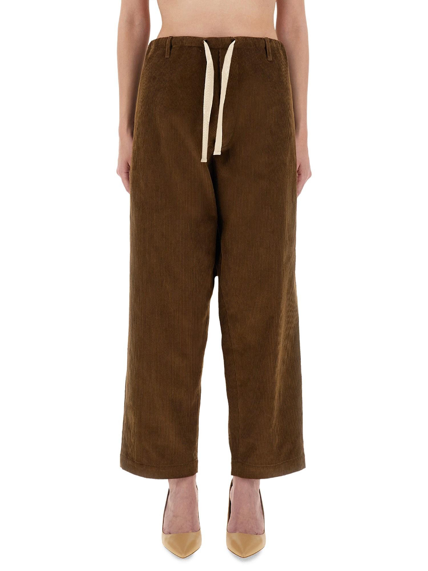 パンツ MOSCHINO Women Straight Pants A03075420 Brown Love Moschino Luxury Brown Women's Pants | eBay