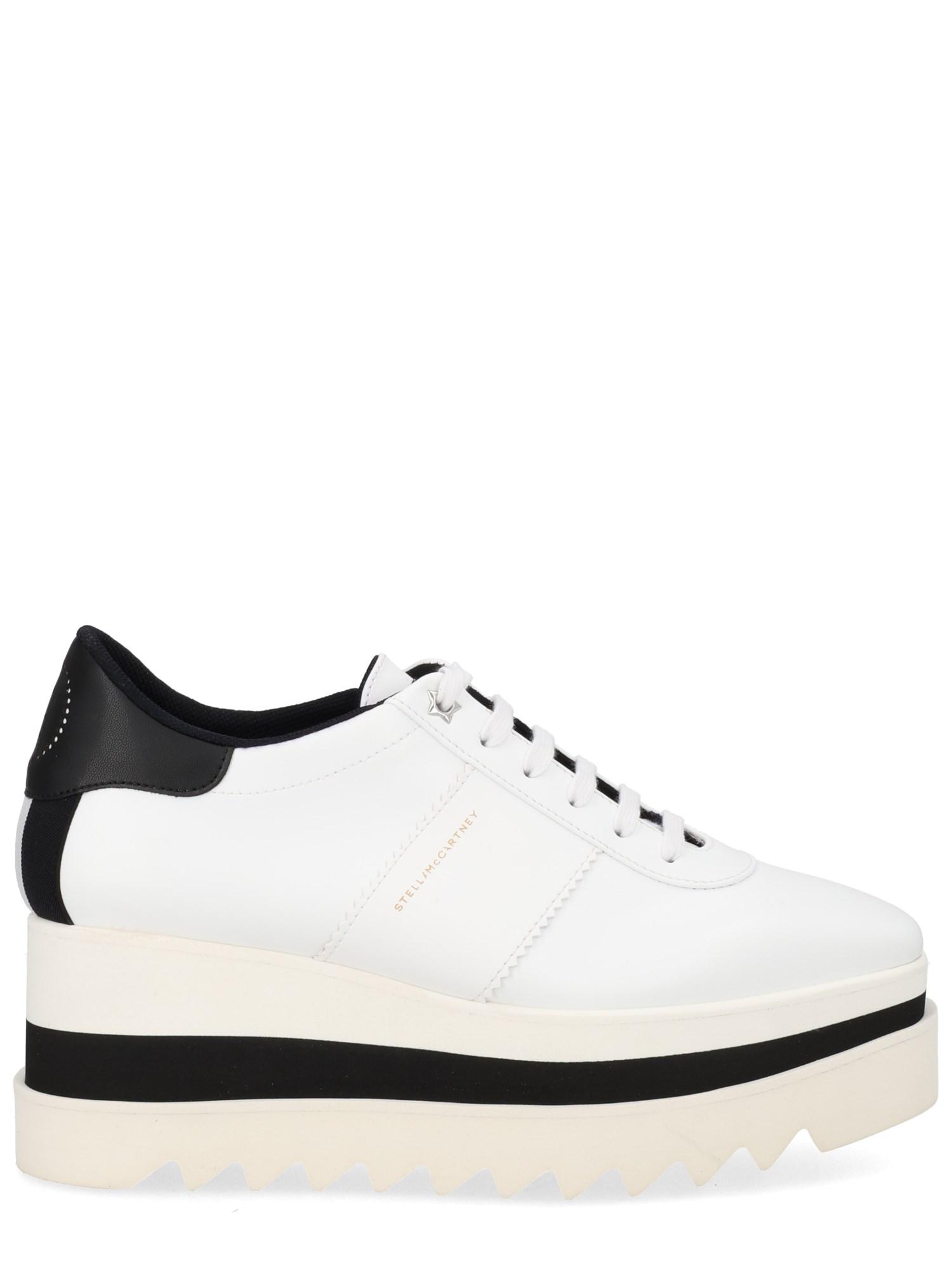 Chaussures Sneaker Stella McCartney Eclypse - Blanc Et Orange - Neuf Avec Boîte