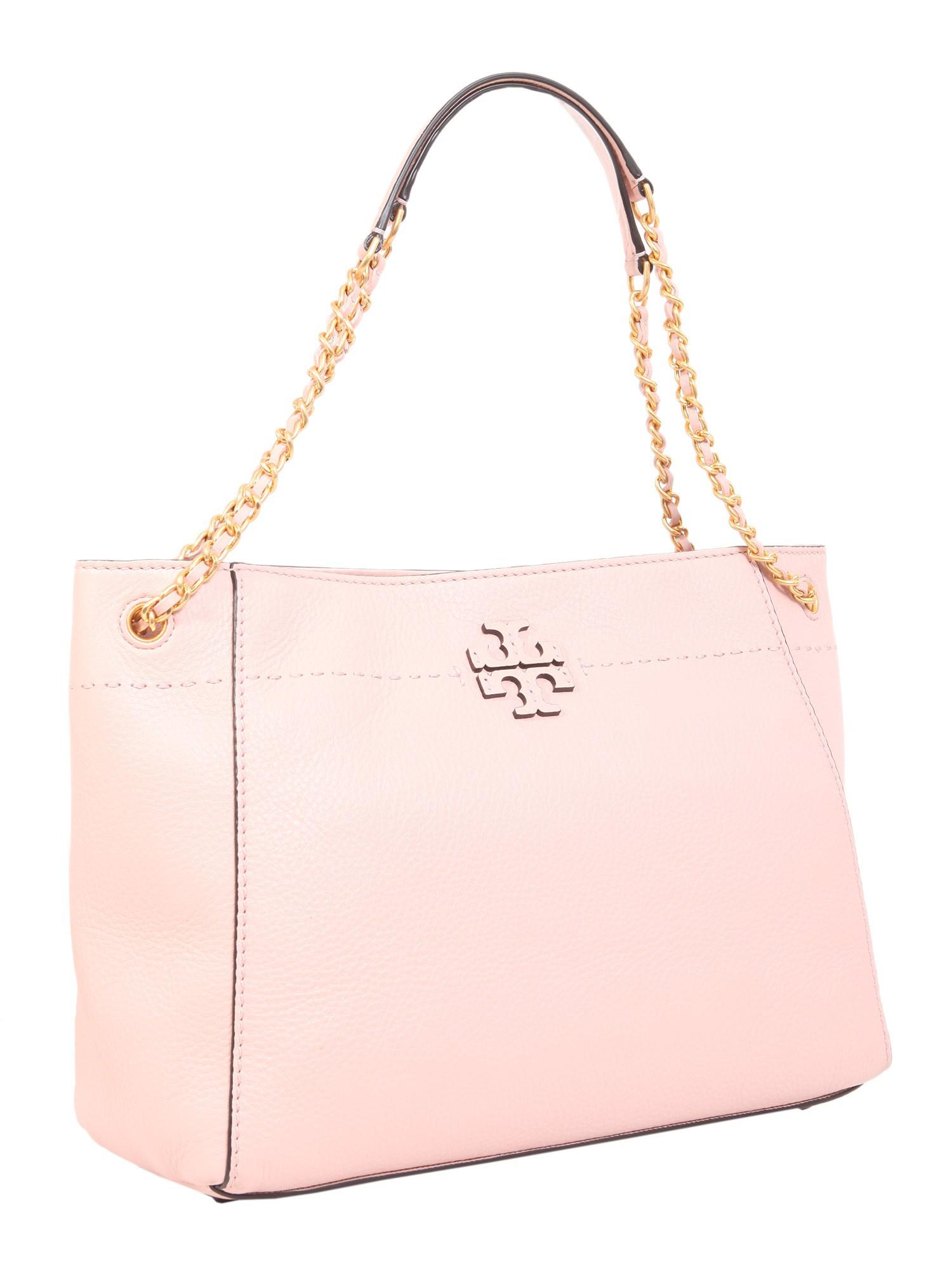 tory burch tote with chain handles