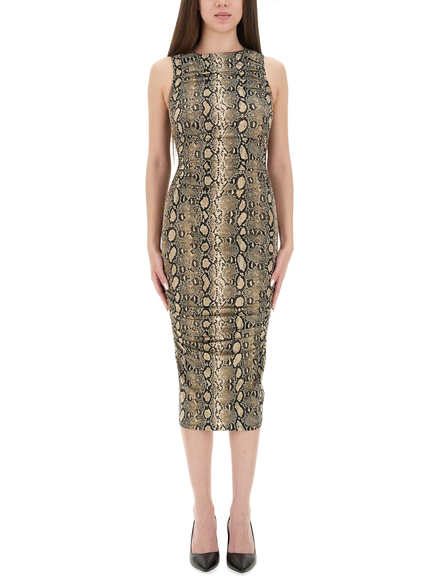 ワンピース Michael By Michael Kors Longuette Dress Michael Kors women's stretch viscose longuette dress