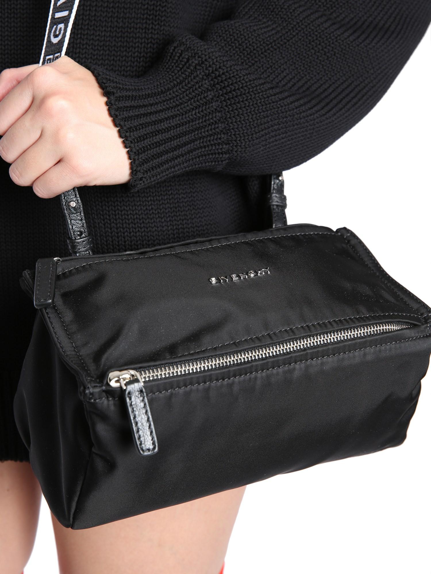 Givenchy 4g Mini Pandora Bag In Nylon 