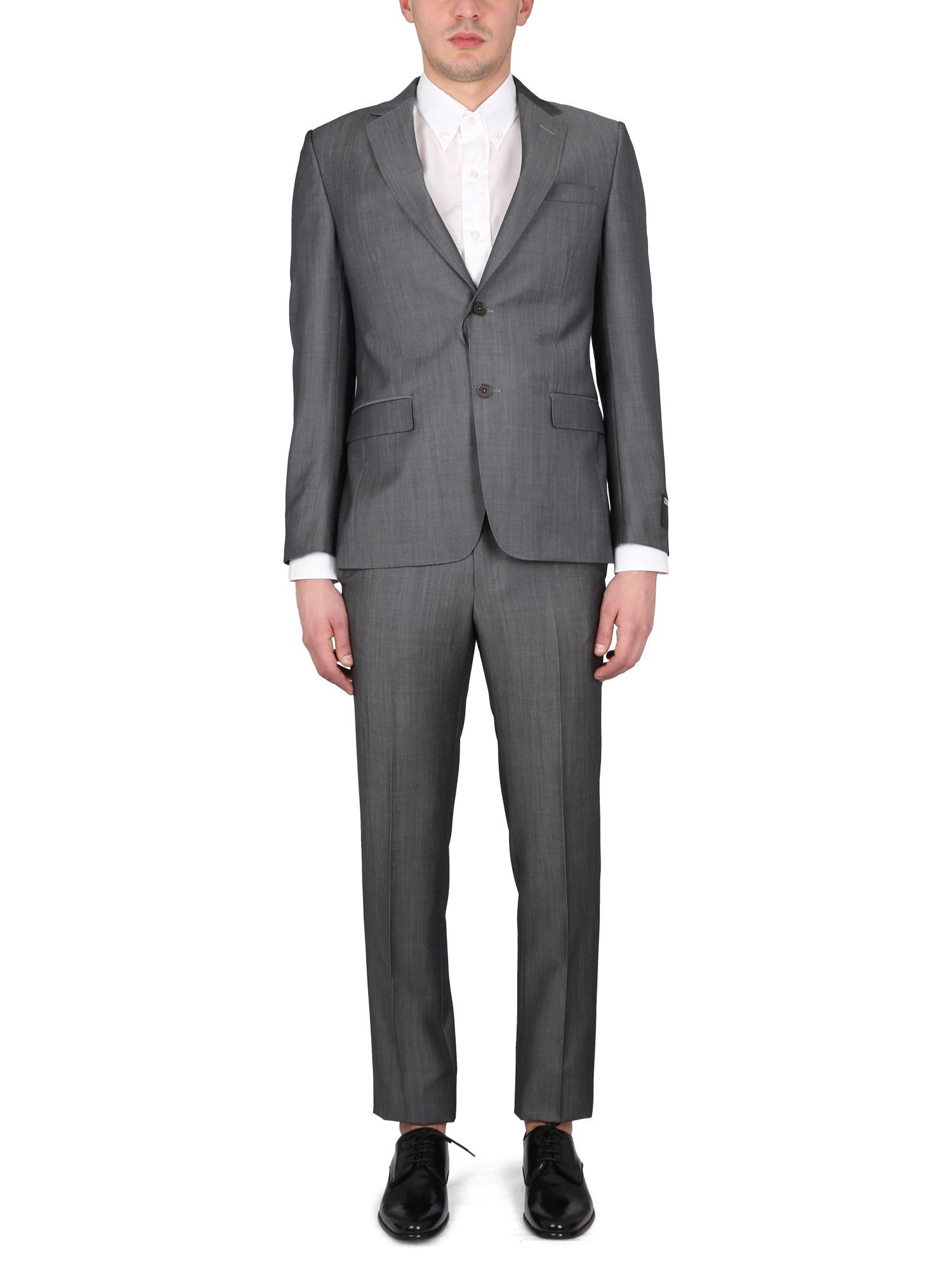 Zegna Classic Suit in Gray for Men | Lyst
