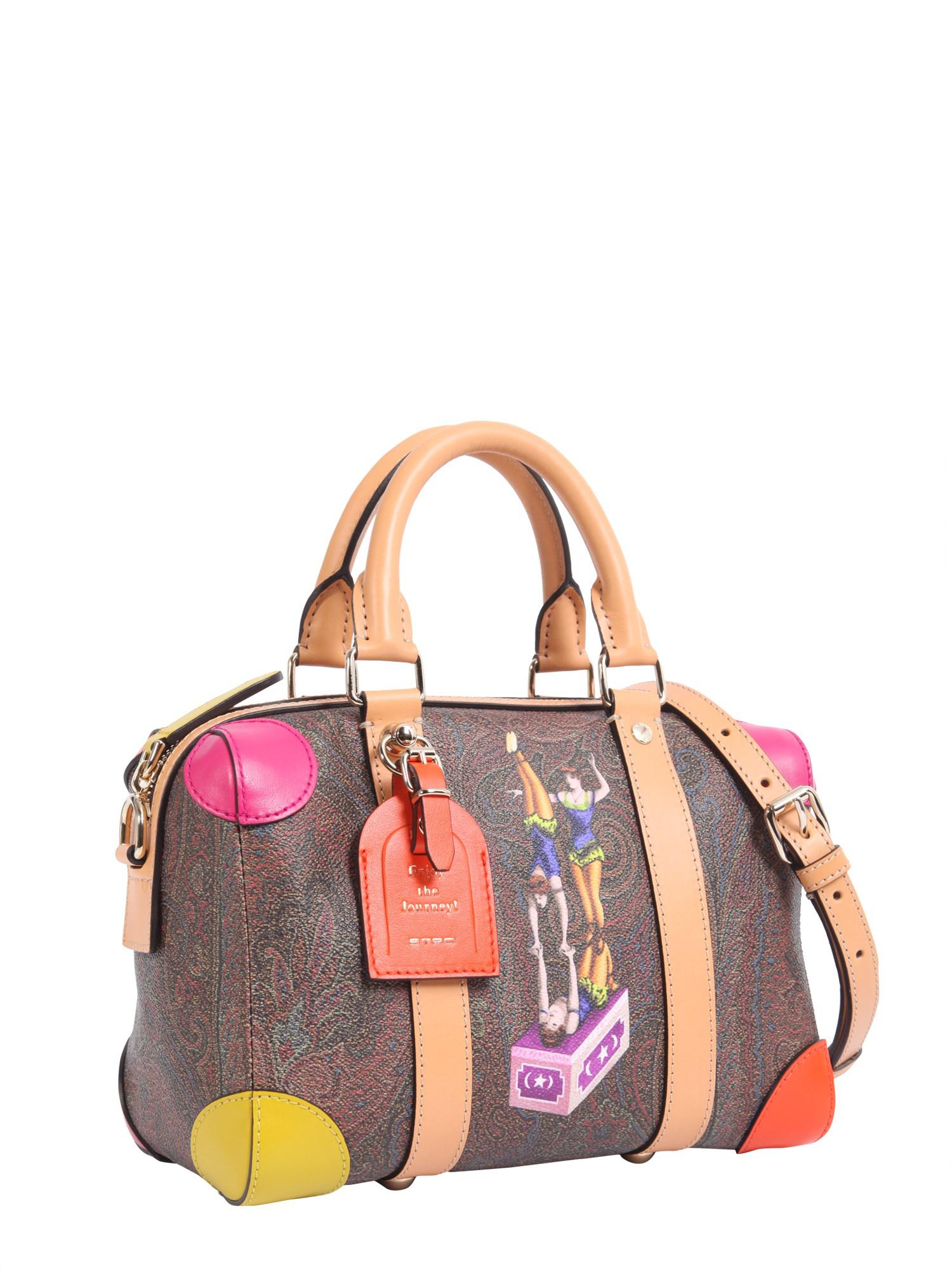 BORSA BAULETTO SMALL PAISLEY STAMPA CIRCO di Etro | Lyst