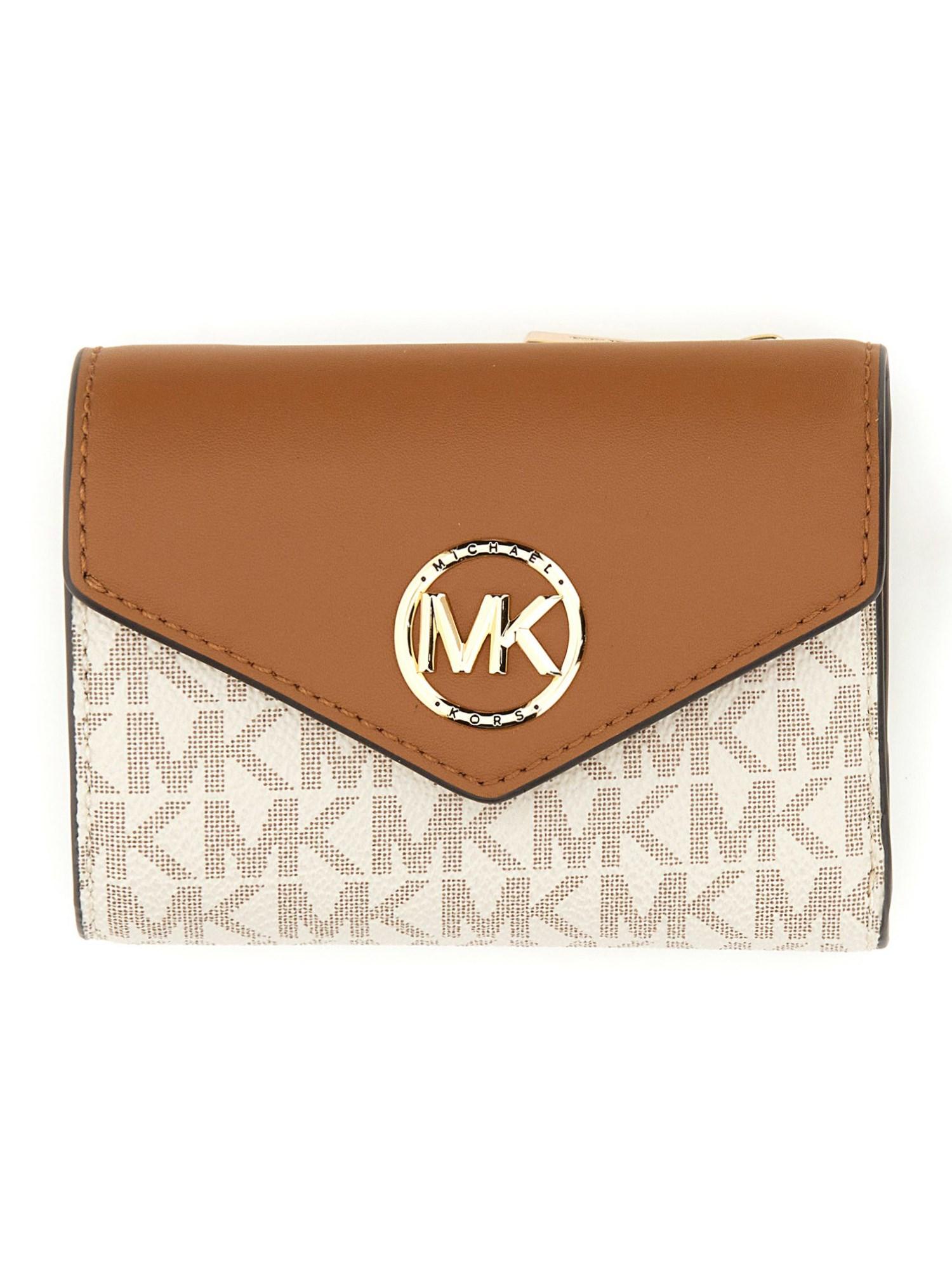 MICHAEL Michael Kors Greenwich Wallet in Brown Lyst UK