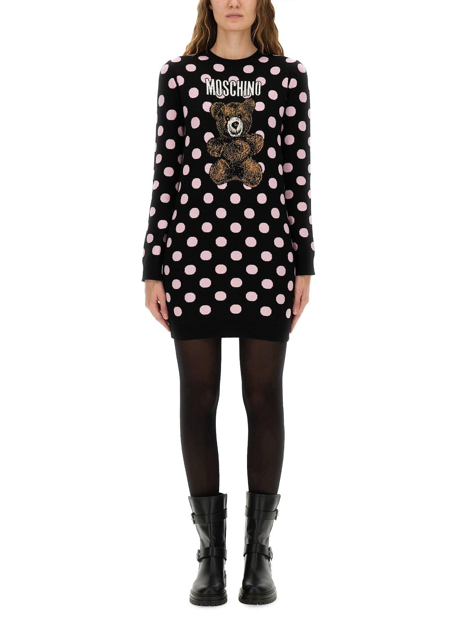 ワンピース MOSCHINO COUTURE Woman Dress Multicolor 04340563 Vintage 1994 Moschino Couture Documented 'Heartbreaker