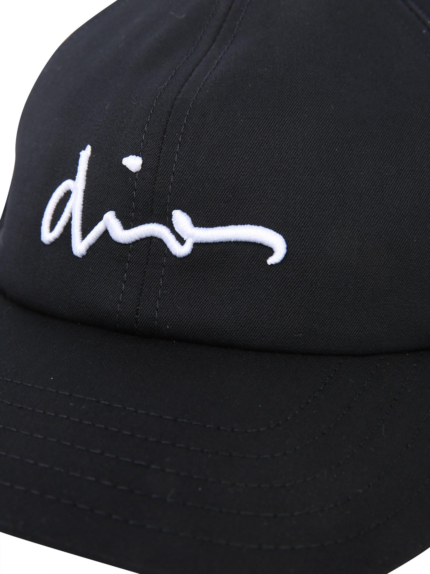 CAPPELLO CON VISIERA E LETTERING LOGODior Homme in Lana da Uomo colore Nero  | Lyst