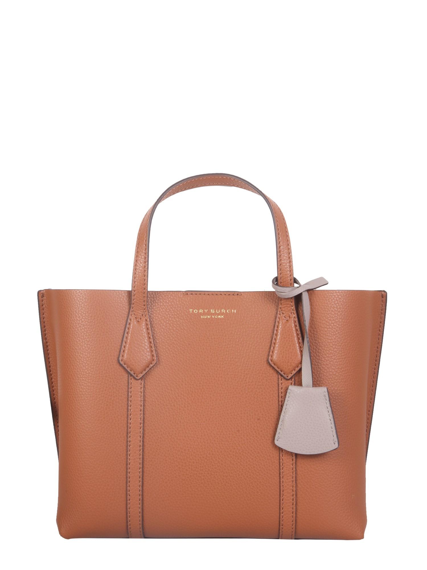 Tory Burch Small Perry Tote Bag in Brown | Lyst