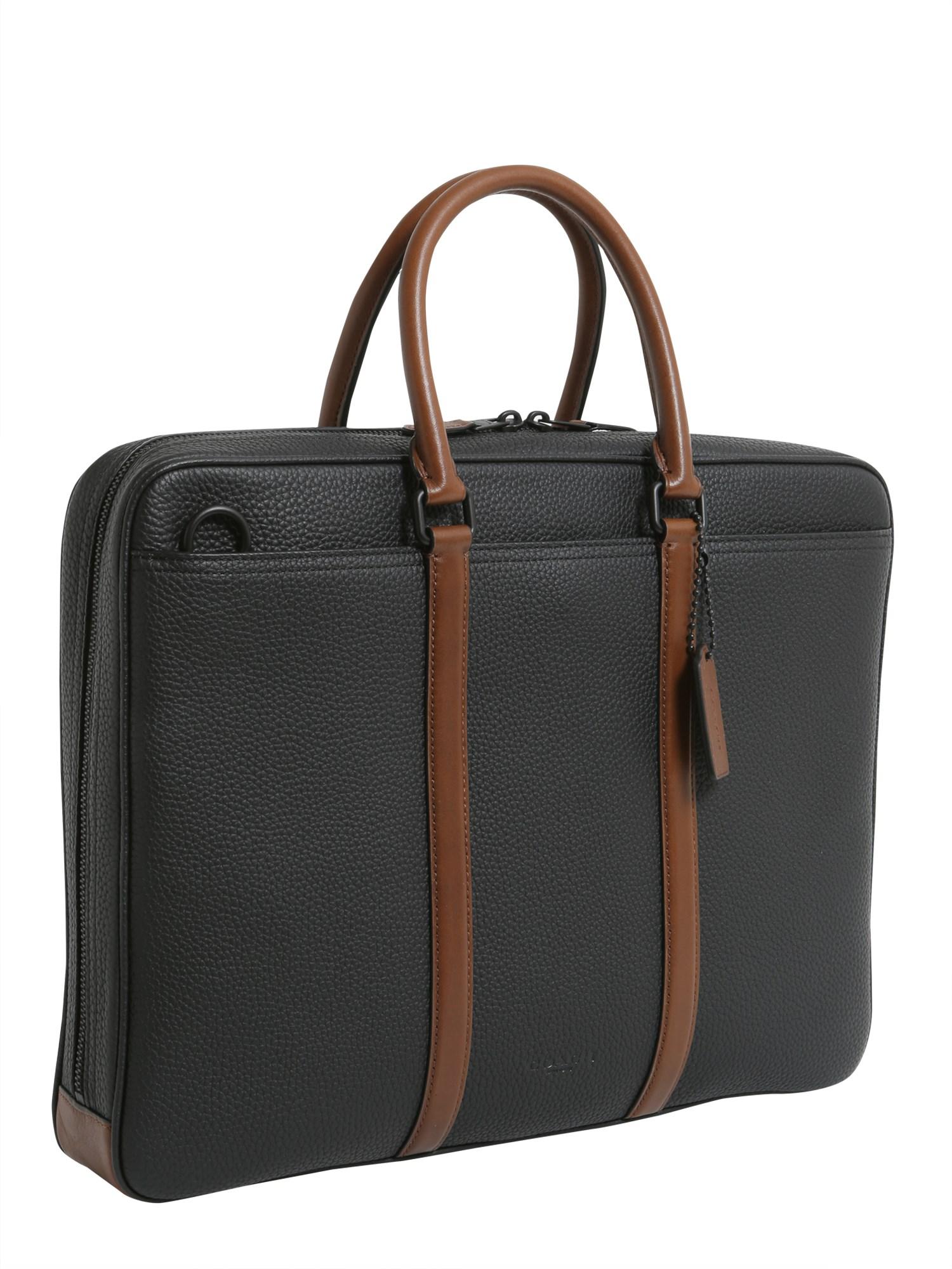 coach metropolitan slim brief