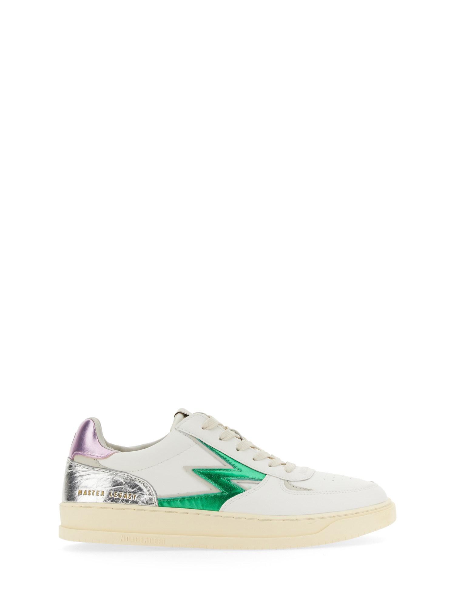 MOA Sneaker Master Legacy Logo Patent Leather in Green | Lyst