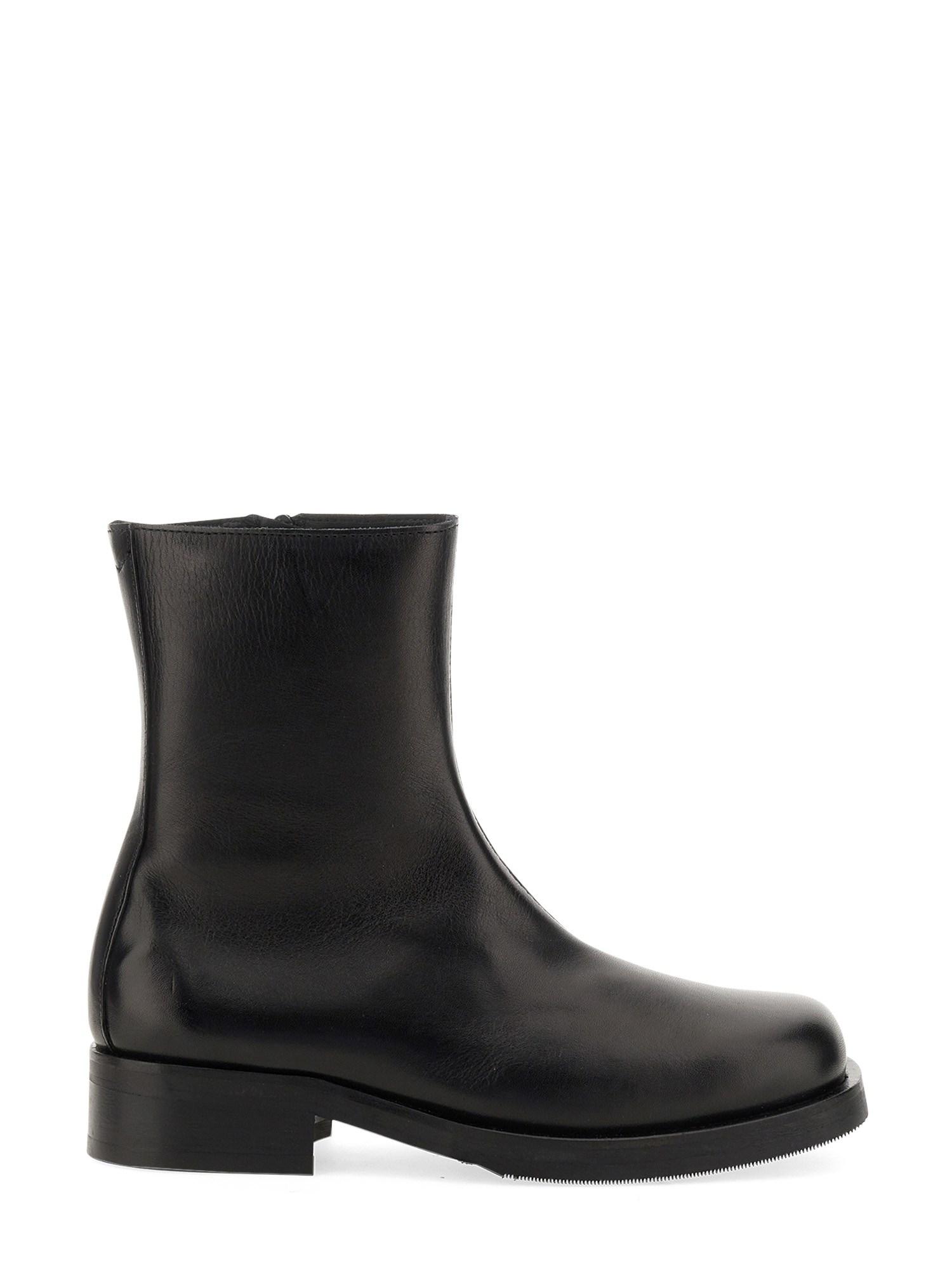 Our Legacy Leather Truck Boot in Black | Lyst