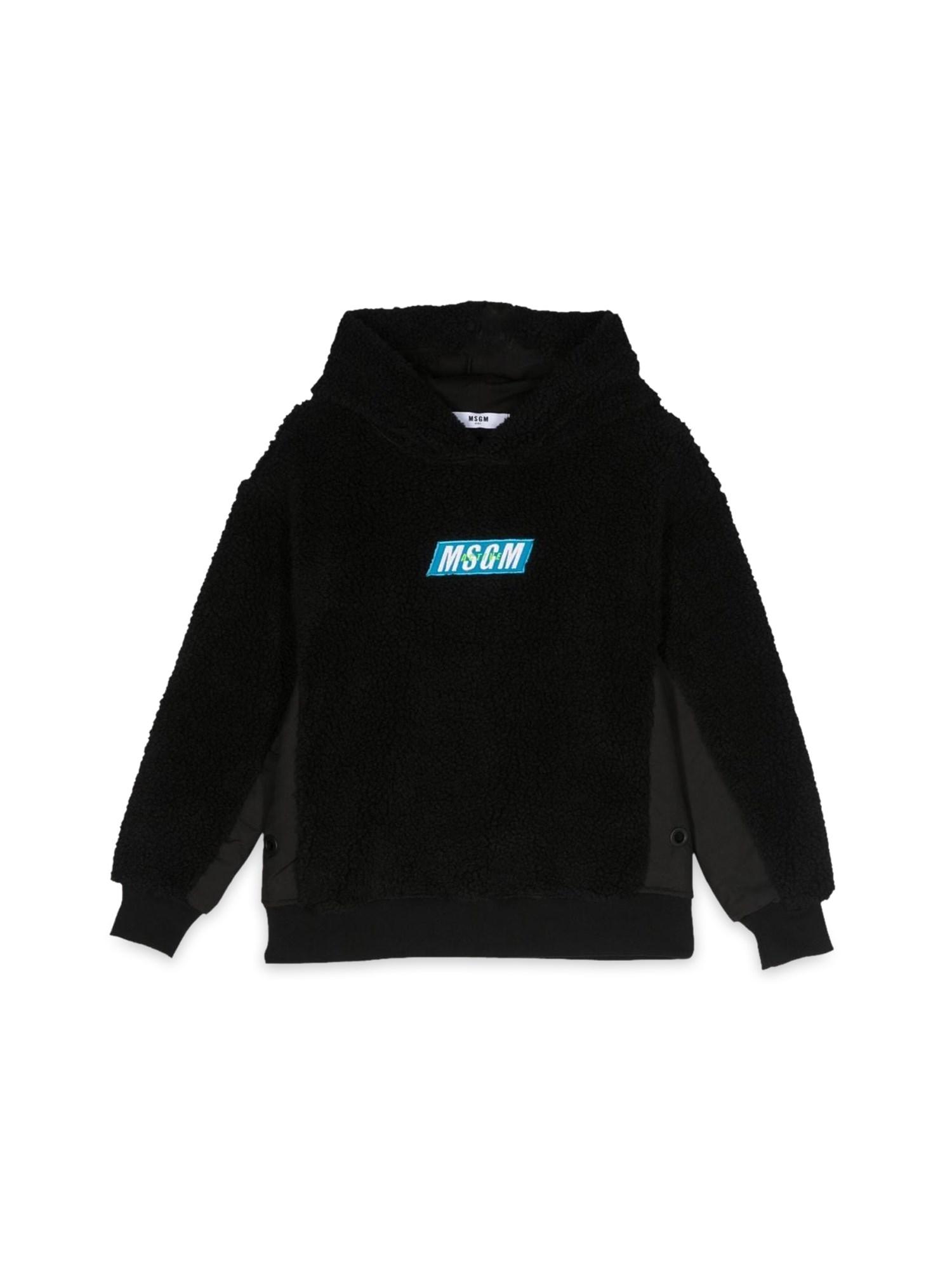 MSGM Fringe Logo majorly Sweatshirt