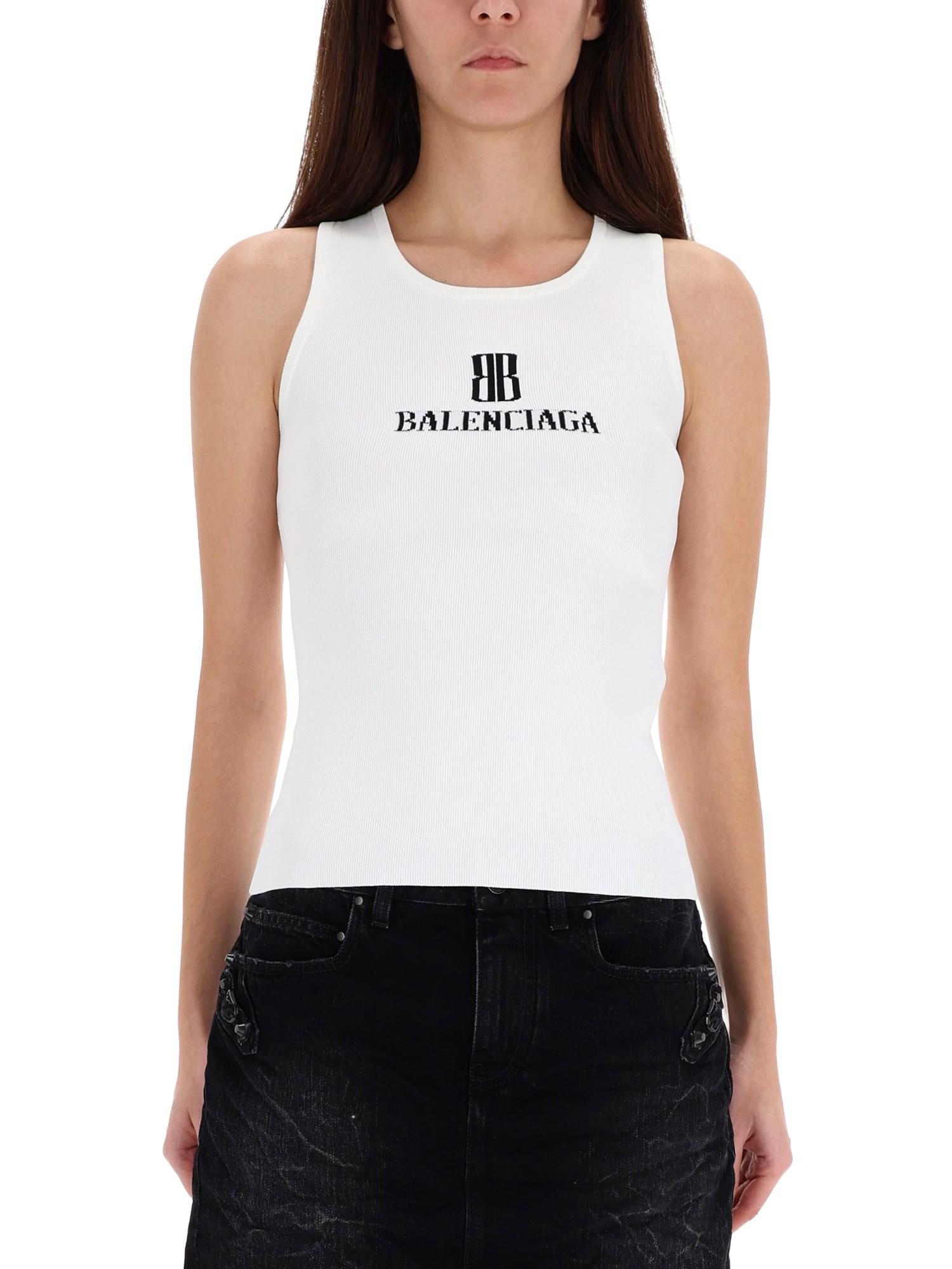 Balenciaga Sleeveless and tank tops for Women | Online Sale up to