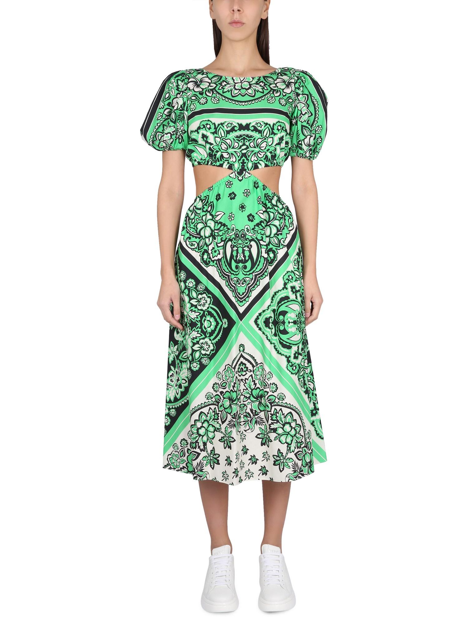dress green and red Cressida Tulle Maxi Dress main image 0