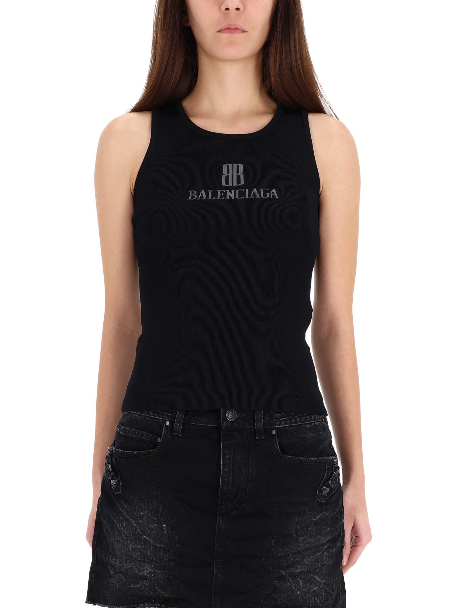 Balenciaga Sleeveless and tank tops for Women | Online Sale up to