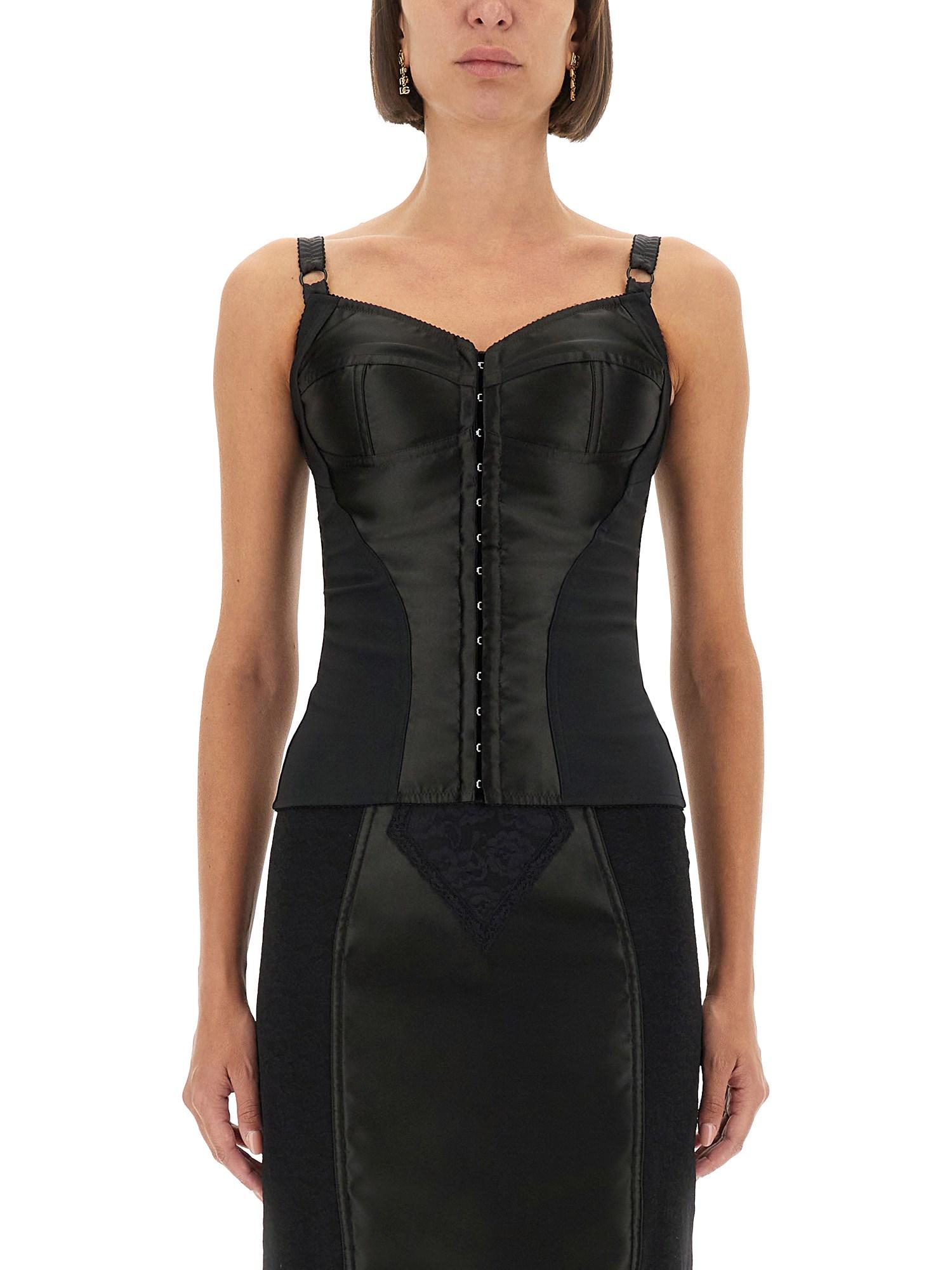 新品未使用　Dolce & Gabbana ブラック水着 Dolce & Gabbana - Nero Black Lace Sleeveless Sheath Dress