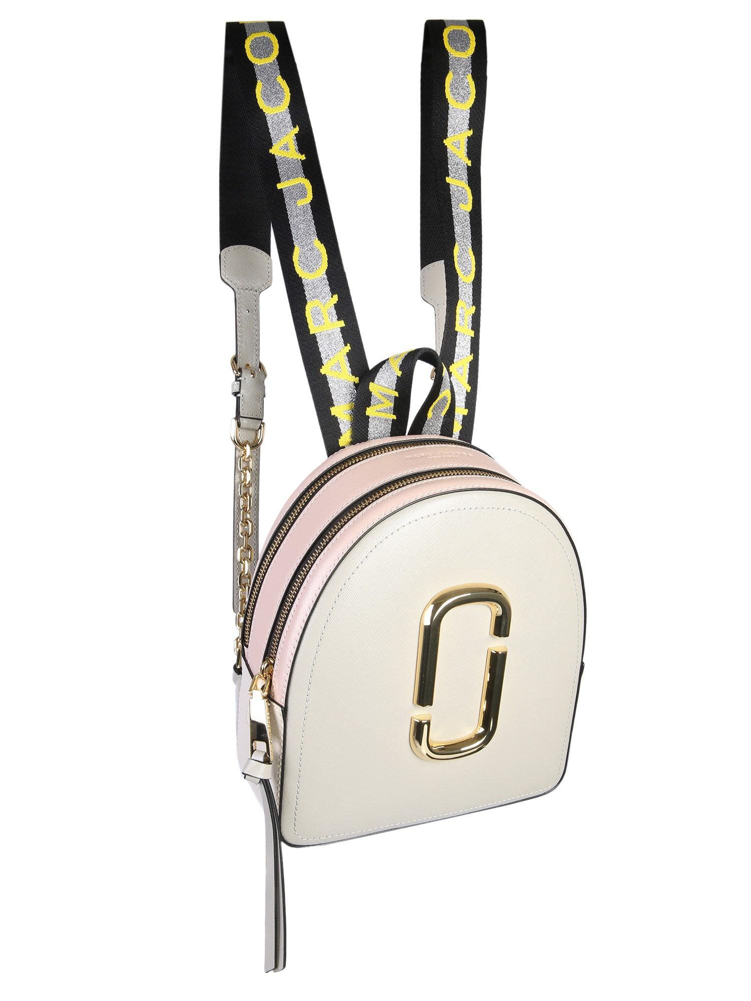 logo strap pack shot backpack