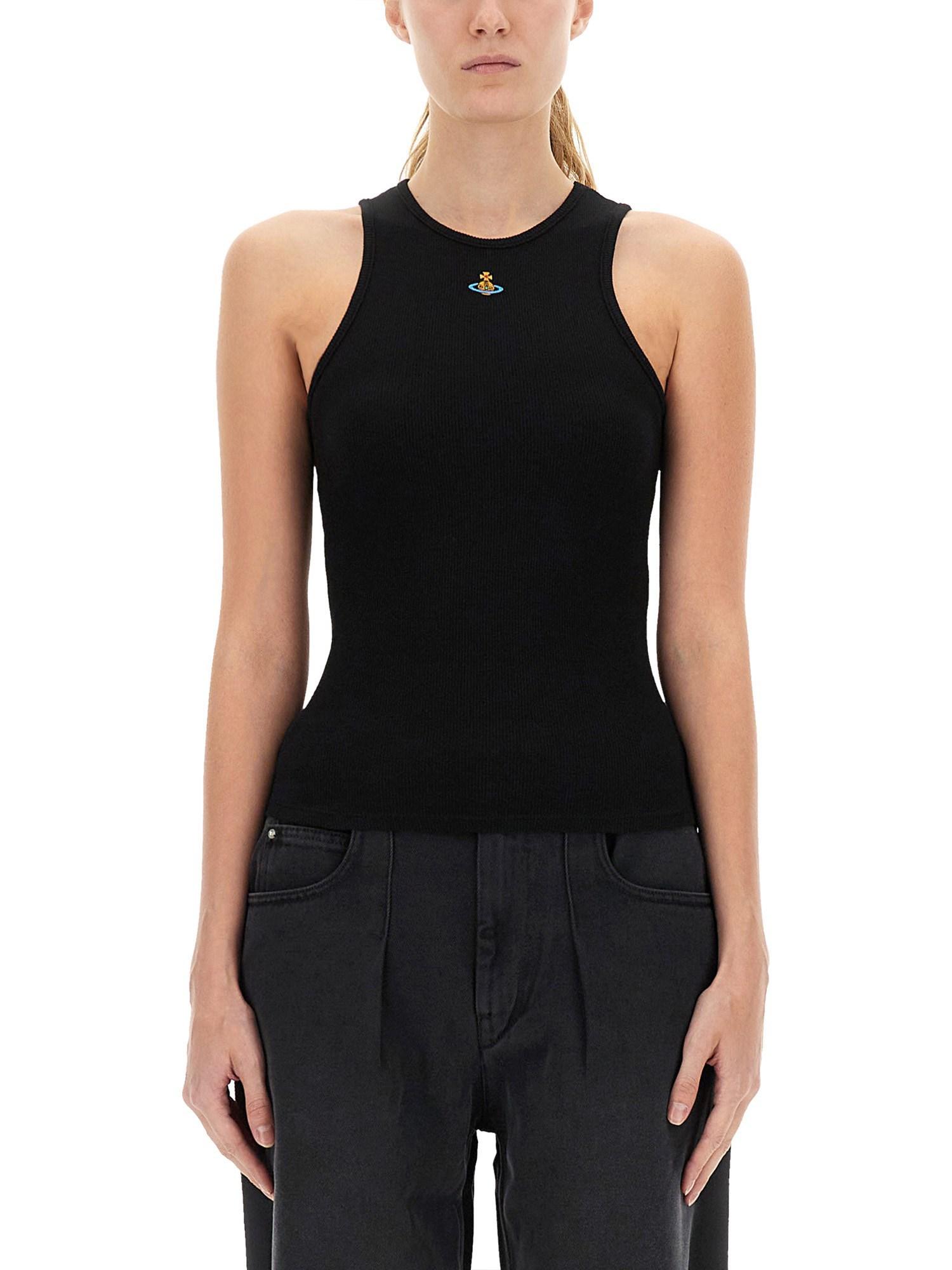 Vivienne Westwood 黒　タンクトップ Vivienne Westwood - Vivienne Westwood RED LABEL タンクトップ