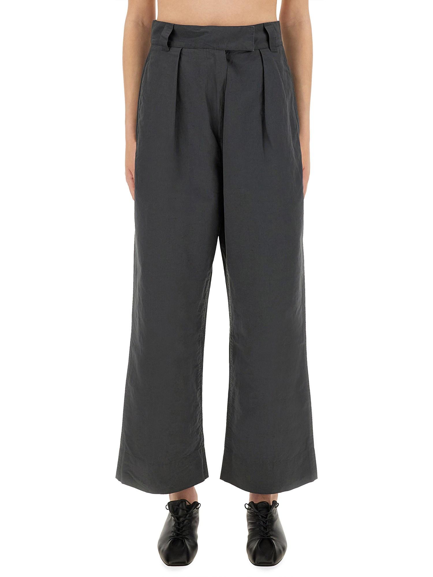 Margaret Howell Wide Belt Loop Trouser Dense Cotton Drill